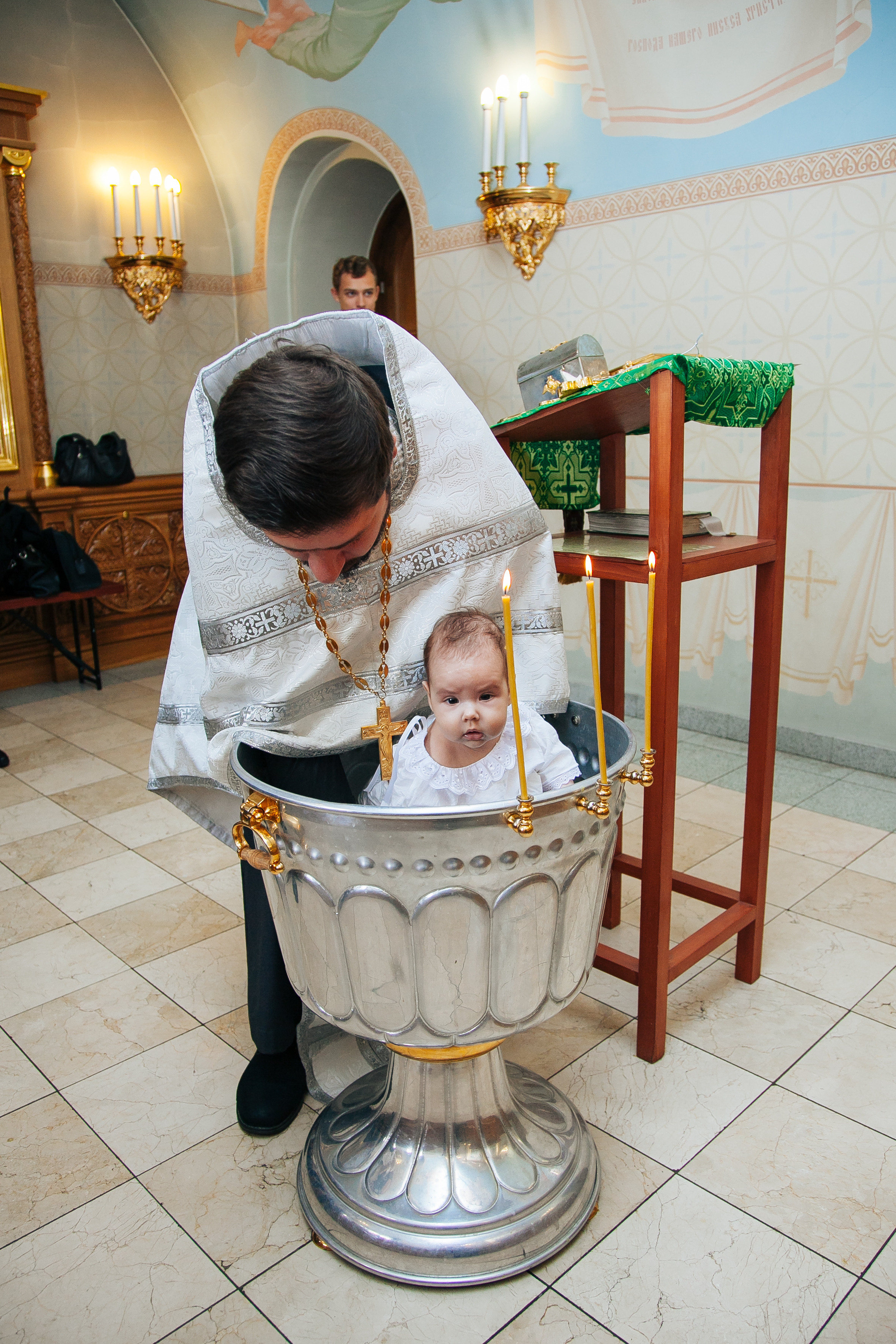 Крещение Веры. Семейный и детский фотограф