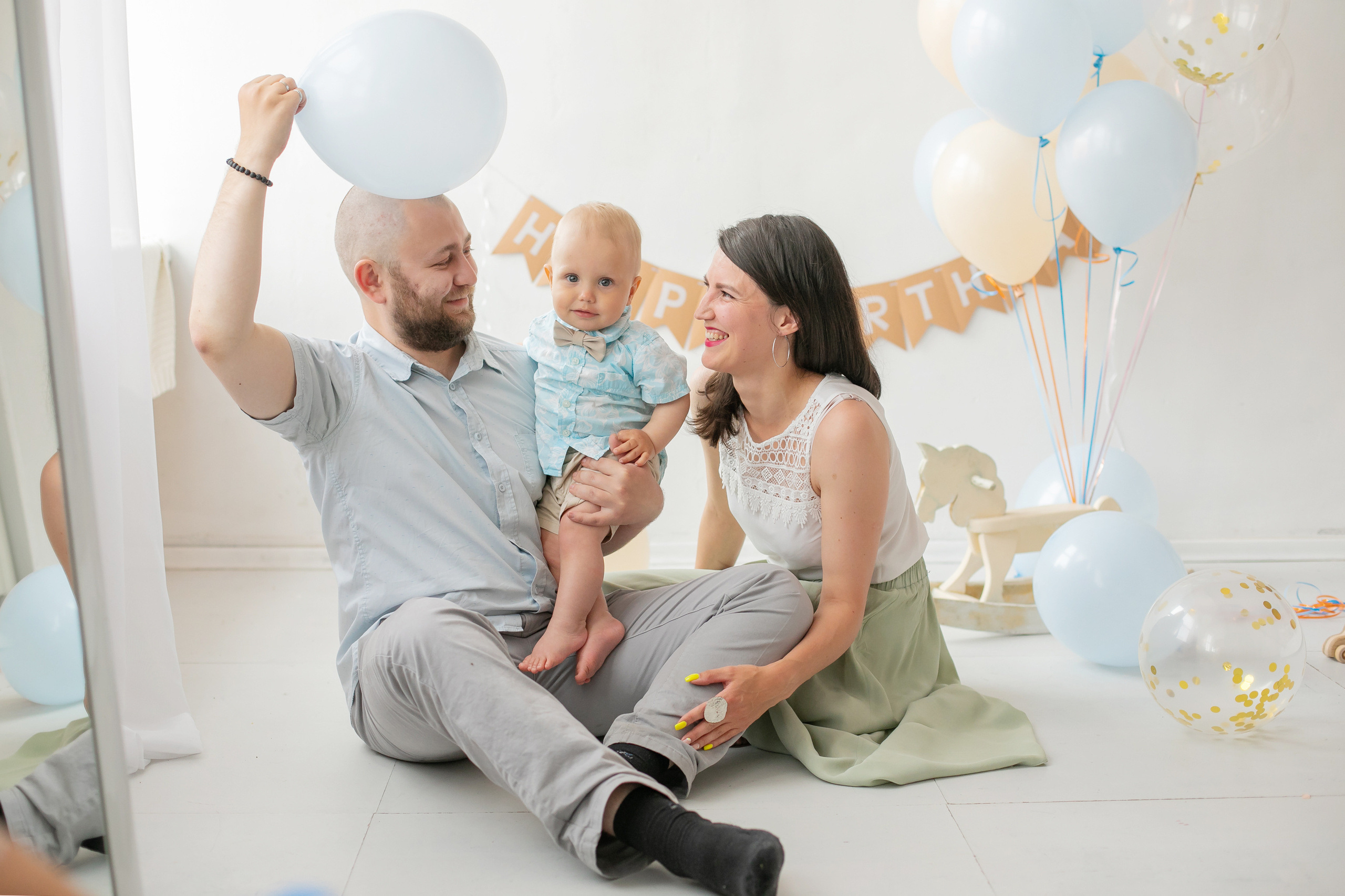 Фотосессия на 1 годик. Семейный и детский фотограф