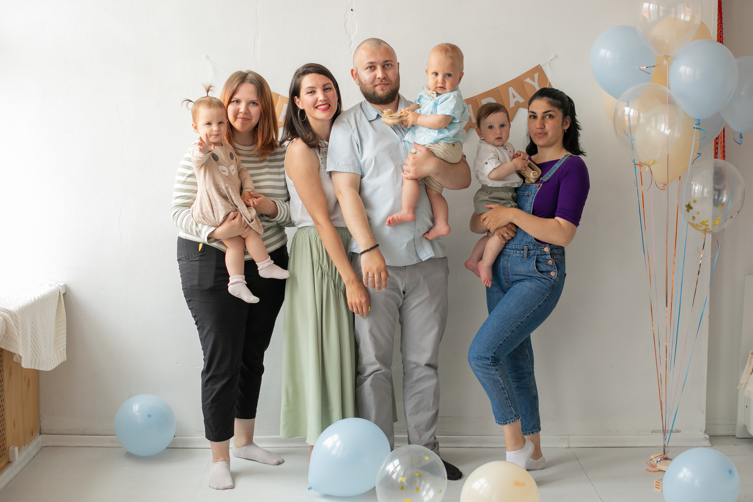 Фотосессия на 1 годик. Семейный и детский фотограф