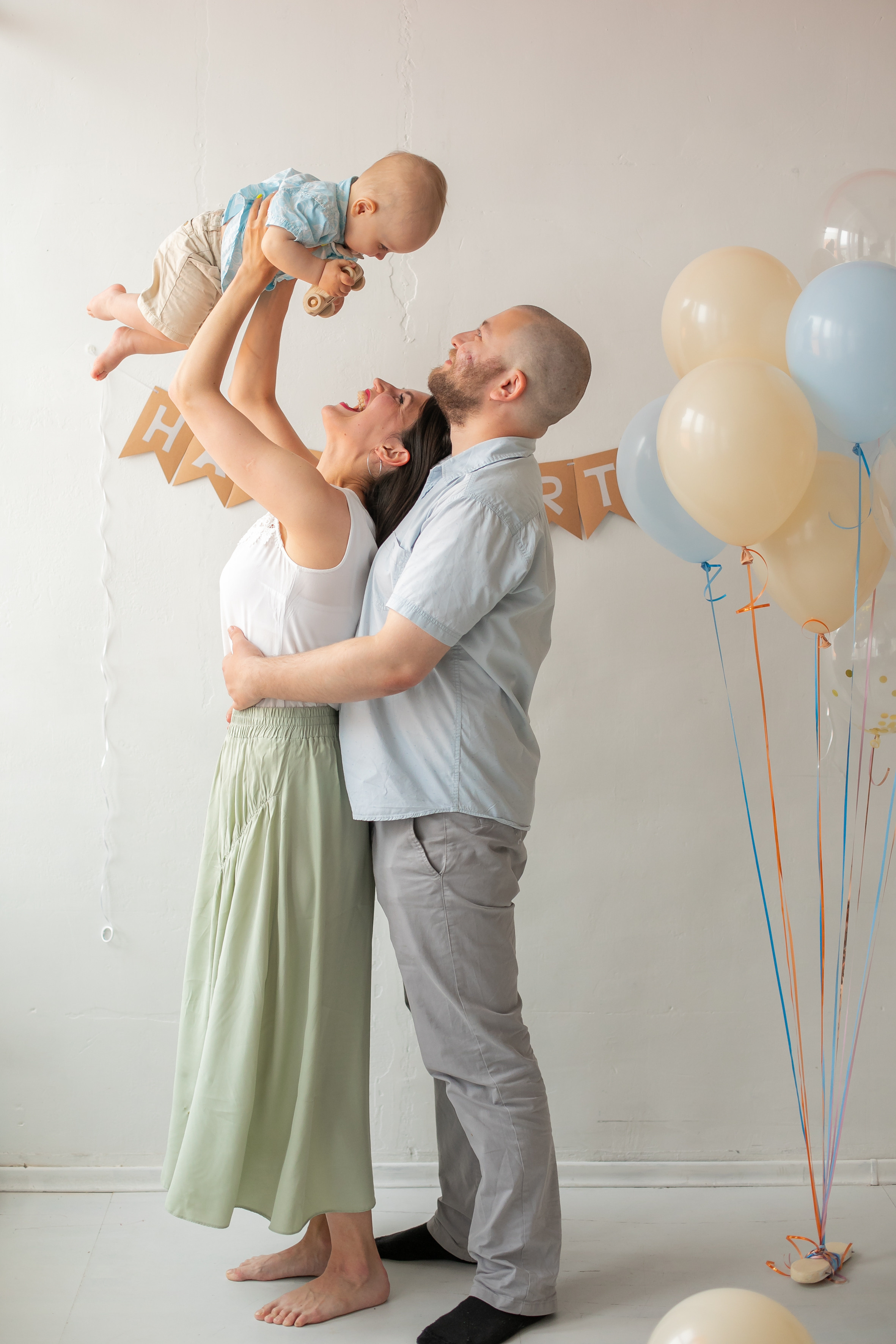 Фотосессия на 1 годик. Семейный и детский фотограф