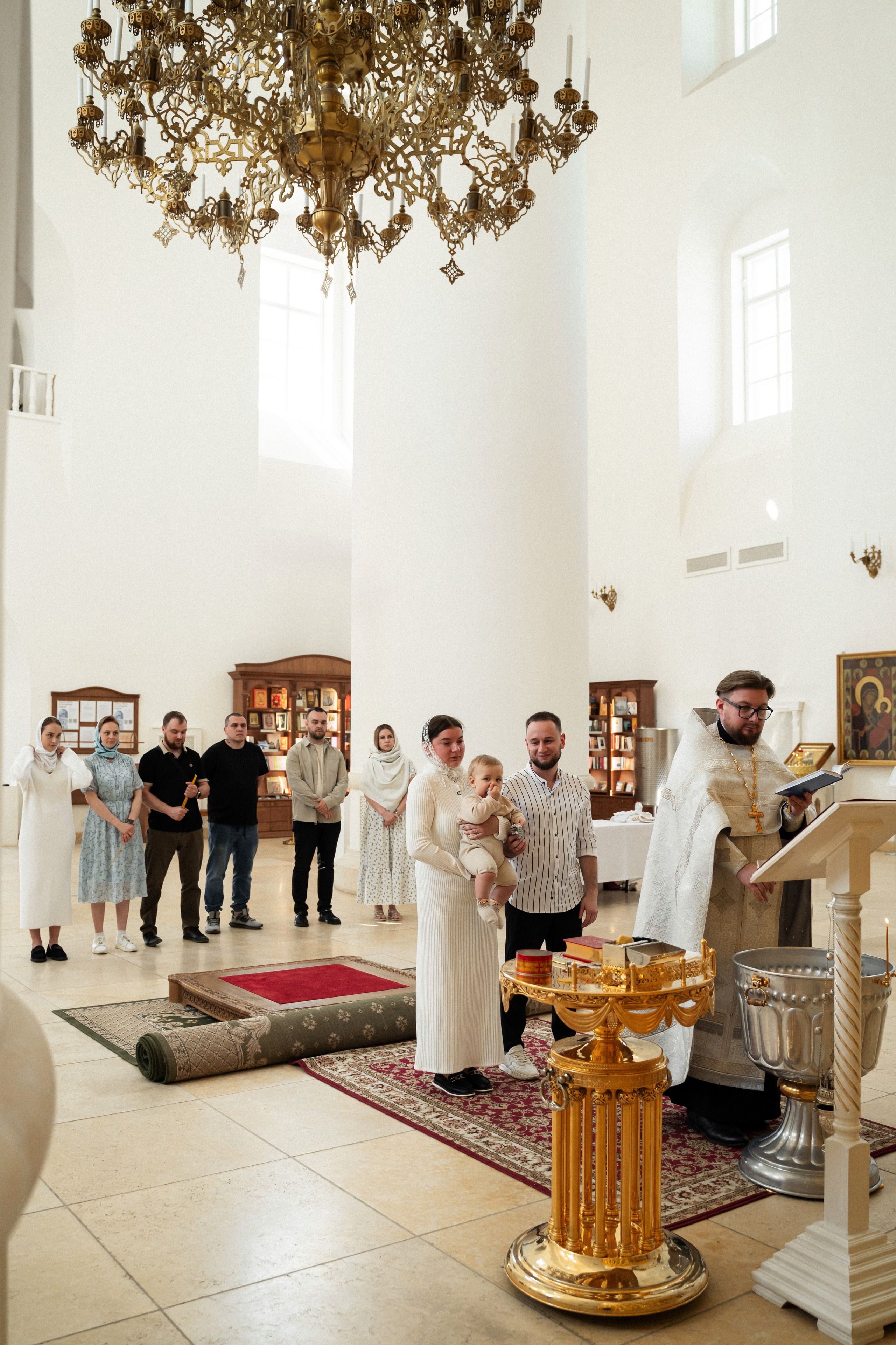 Крещение Макара. Фотограф Алина Филимонова Тверь