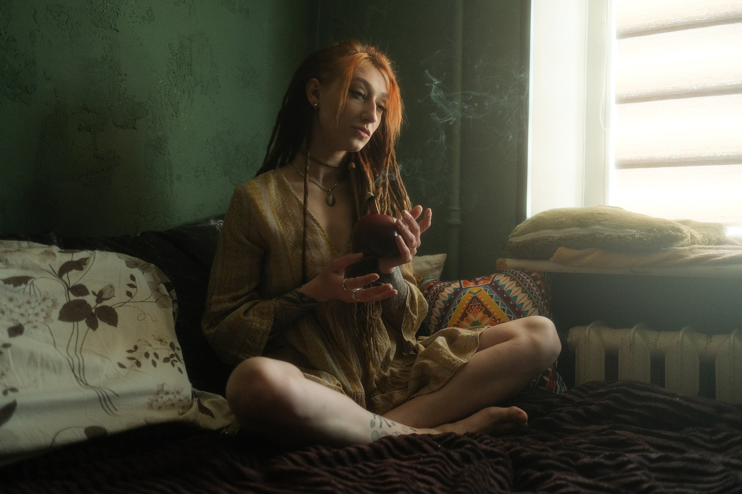 Smoky morning. Aleksandr Schafft