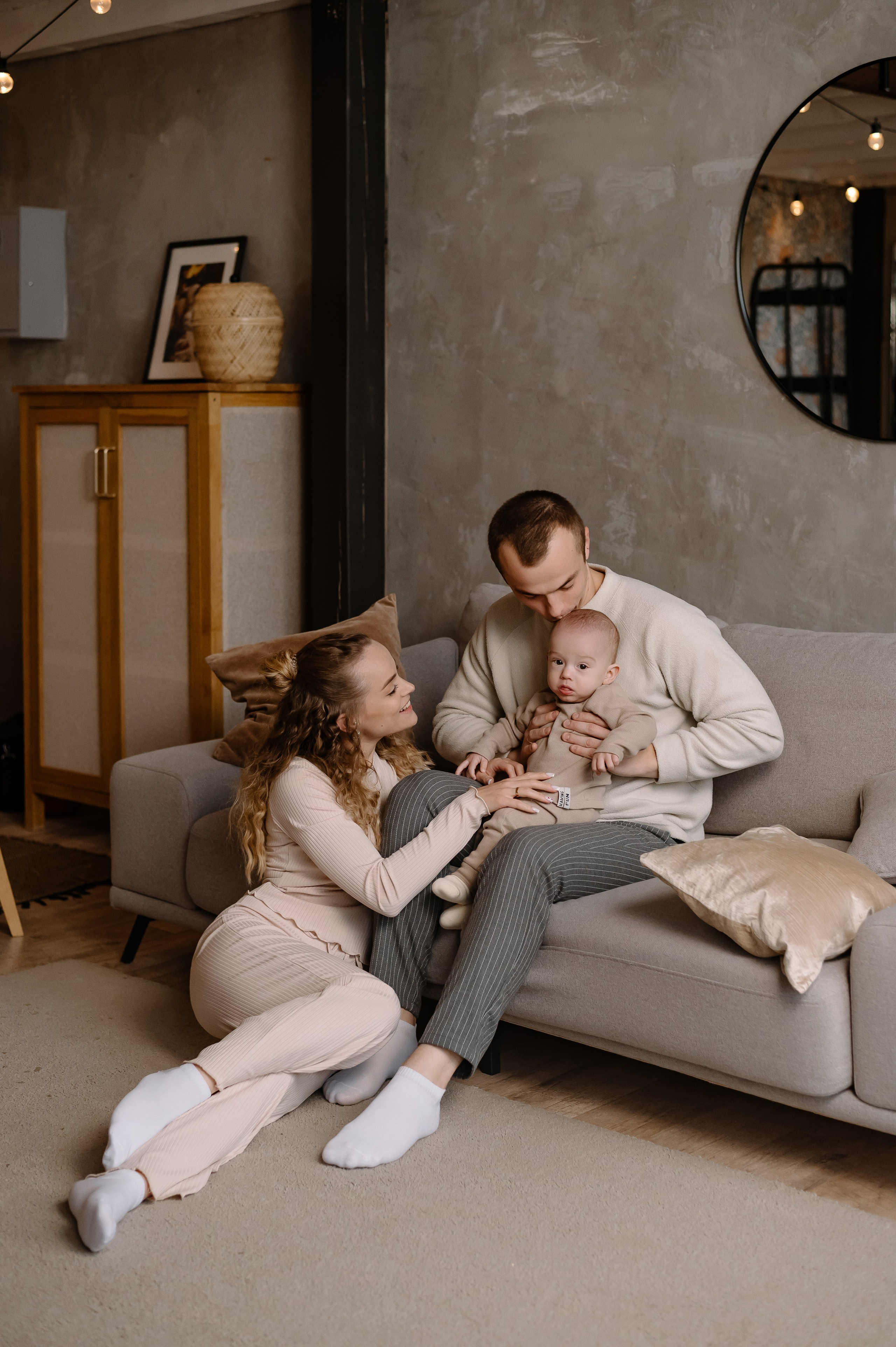 Первая семейная с малышом. Фотограф Минск Катерина Кирик