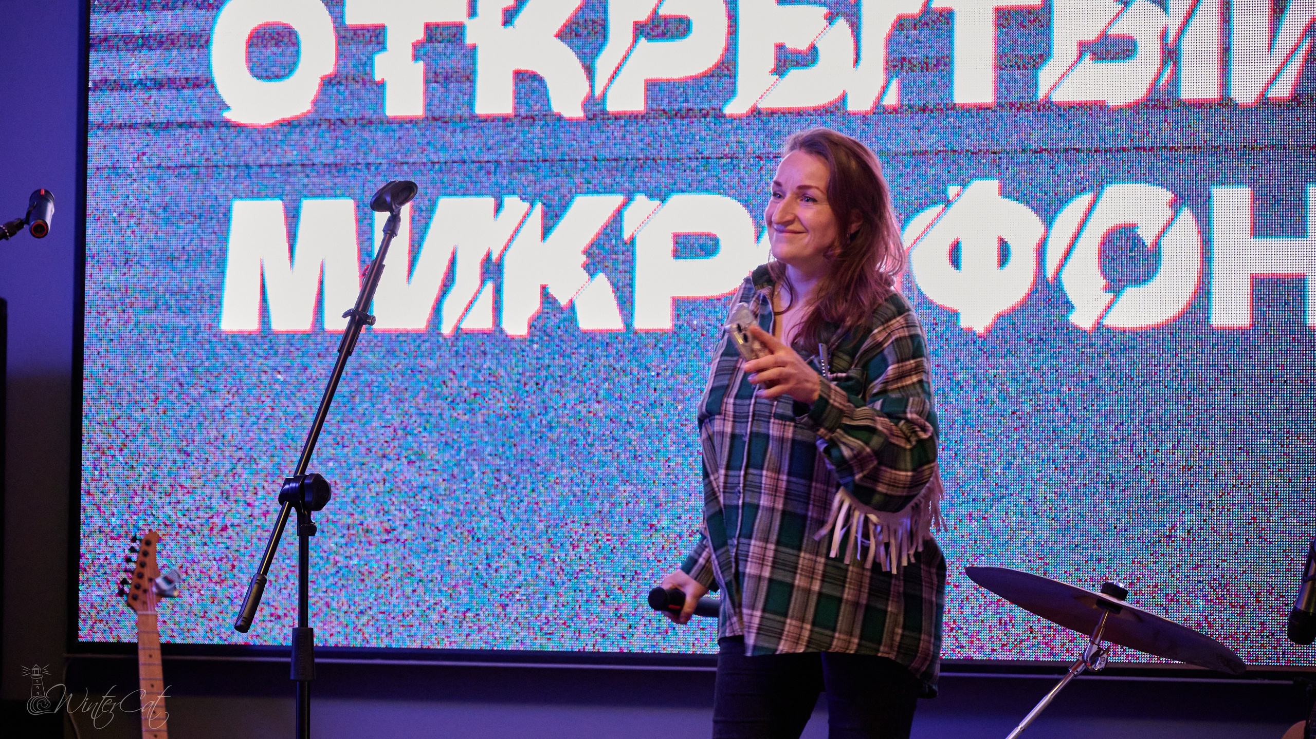 Открытый микрофон. Портретный и репортажный фотограф в Магадане Андрей Нефедов WinterCatPhoto