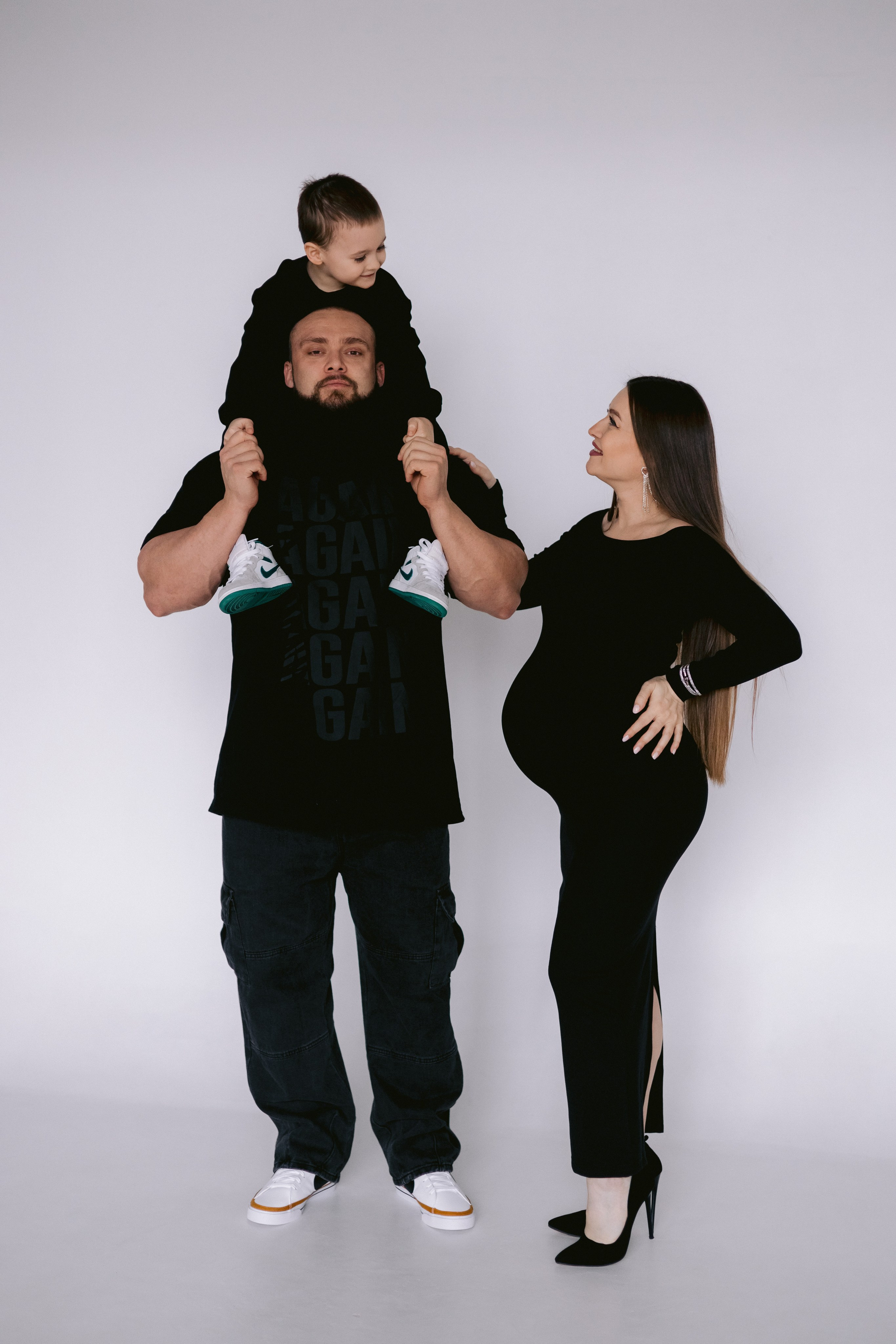 Анастасия, Дмитрий, Савелий. Фотограф Волгоград Кристина Прохоренко