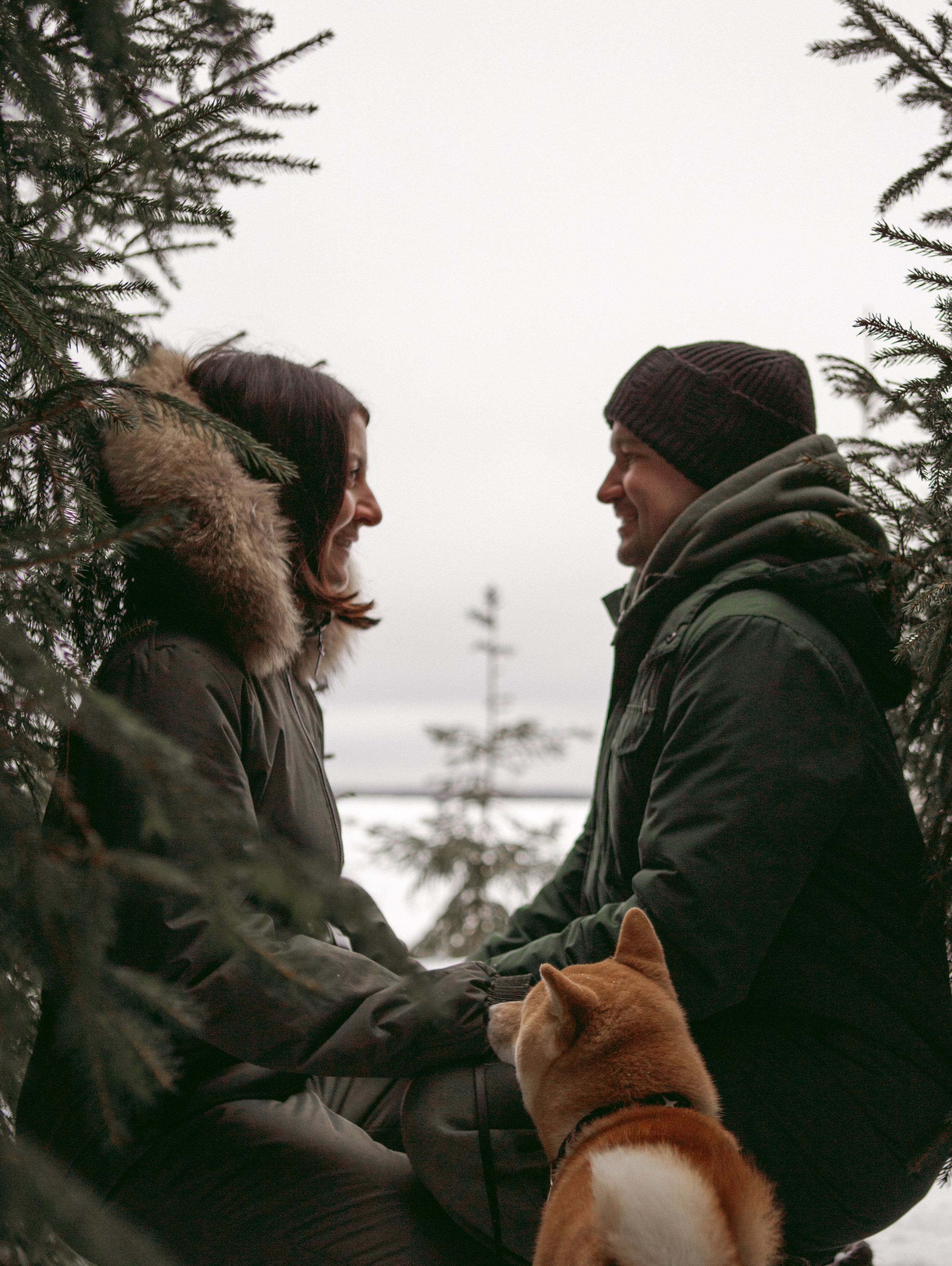 Katya, Dima, Rokki. Portrait, family and pet photographer in Cyprus, Ksenia Bourdelle