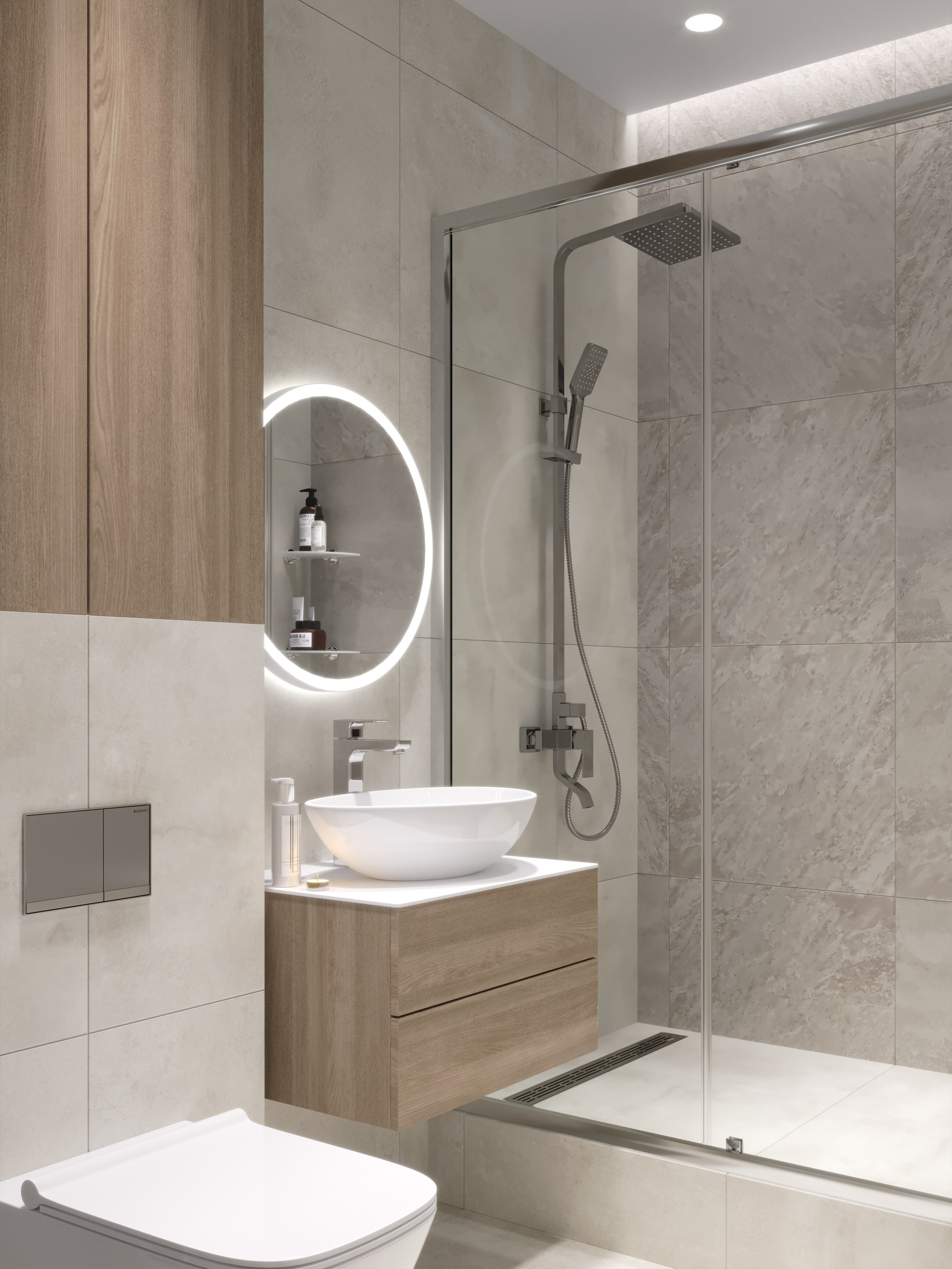 Дизайн - проект квартиры Красная поляна. Анастасия Дремина DREMINA INTERIORS