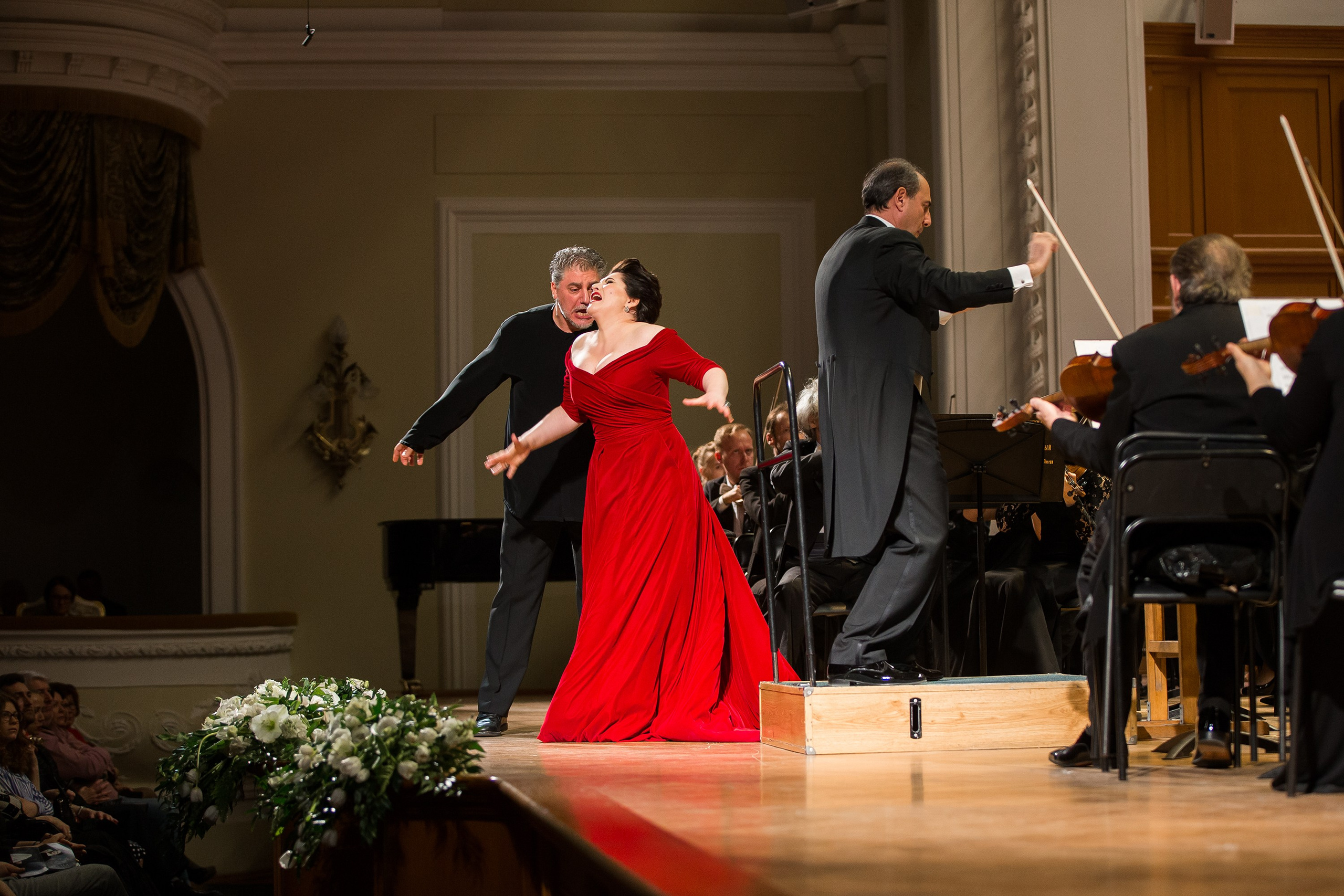 Хибла Герзмава и Хосе Кура. Консерватория. Главная