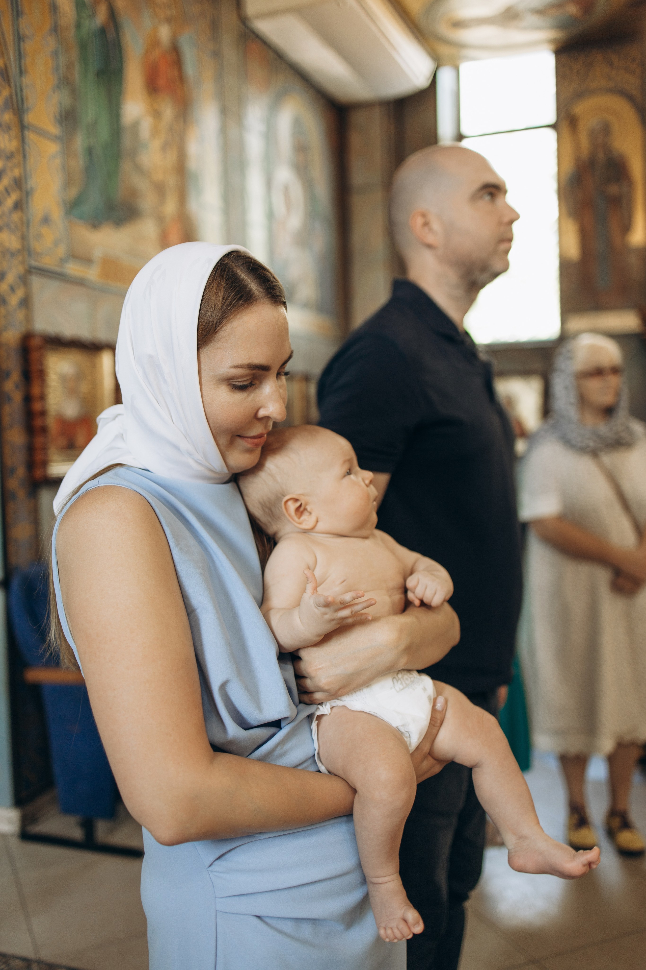 Крещение Ивана. Самый теплый фотограф в Краснодаре Рябоконь Ксения