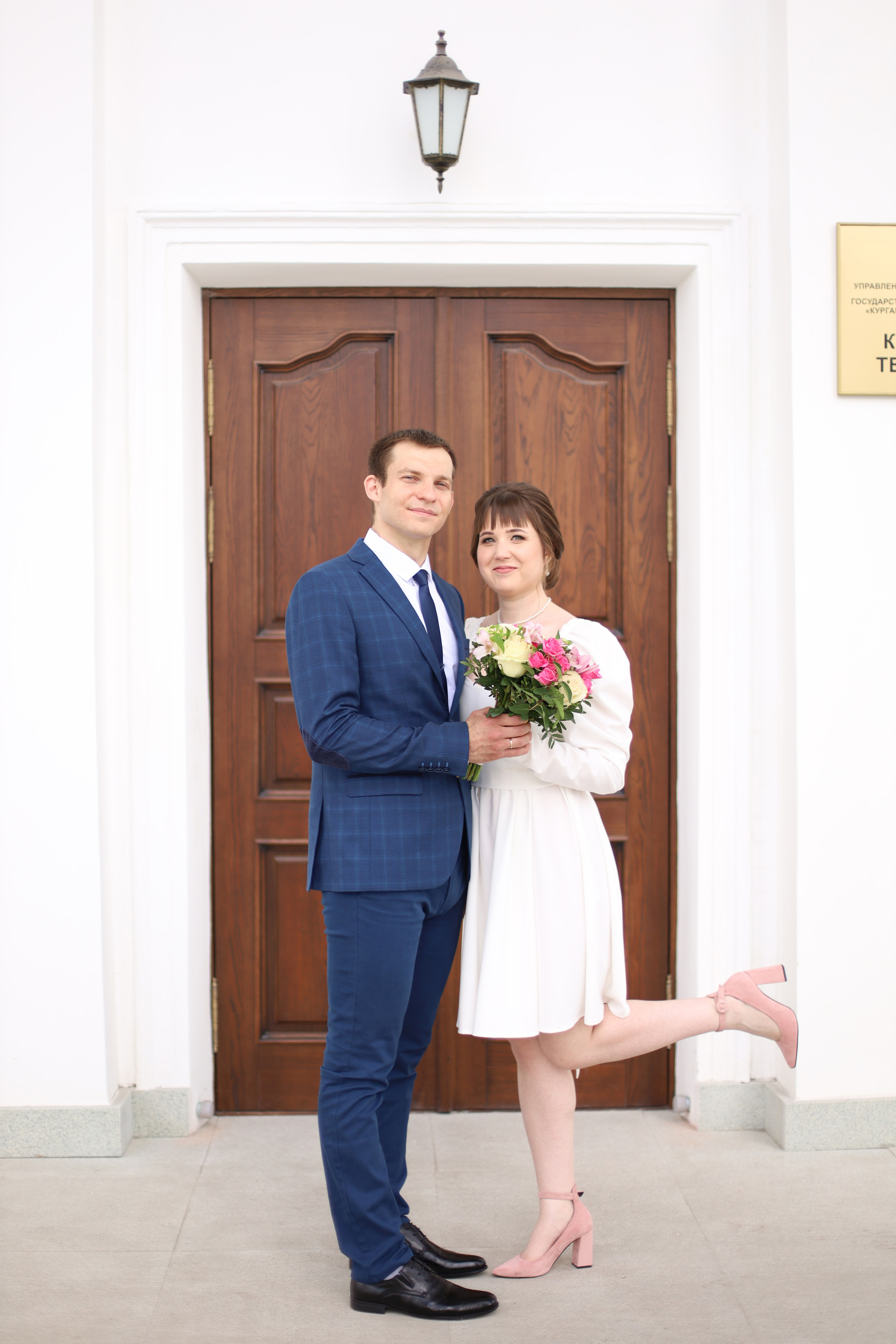 Прогулка молодожёнов. Семейный фотограф в Кургане