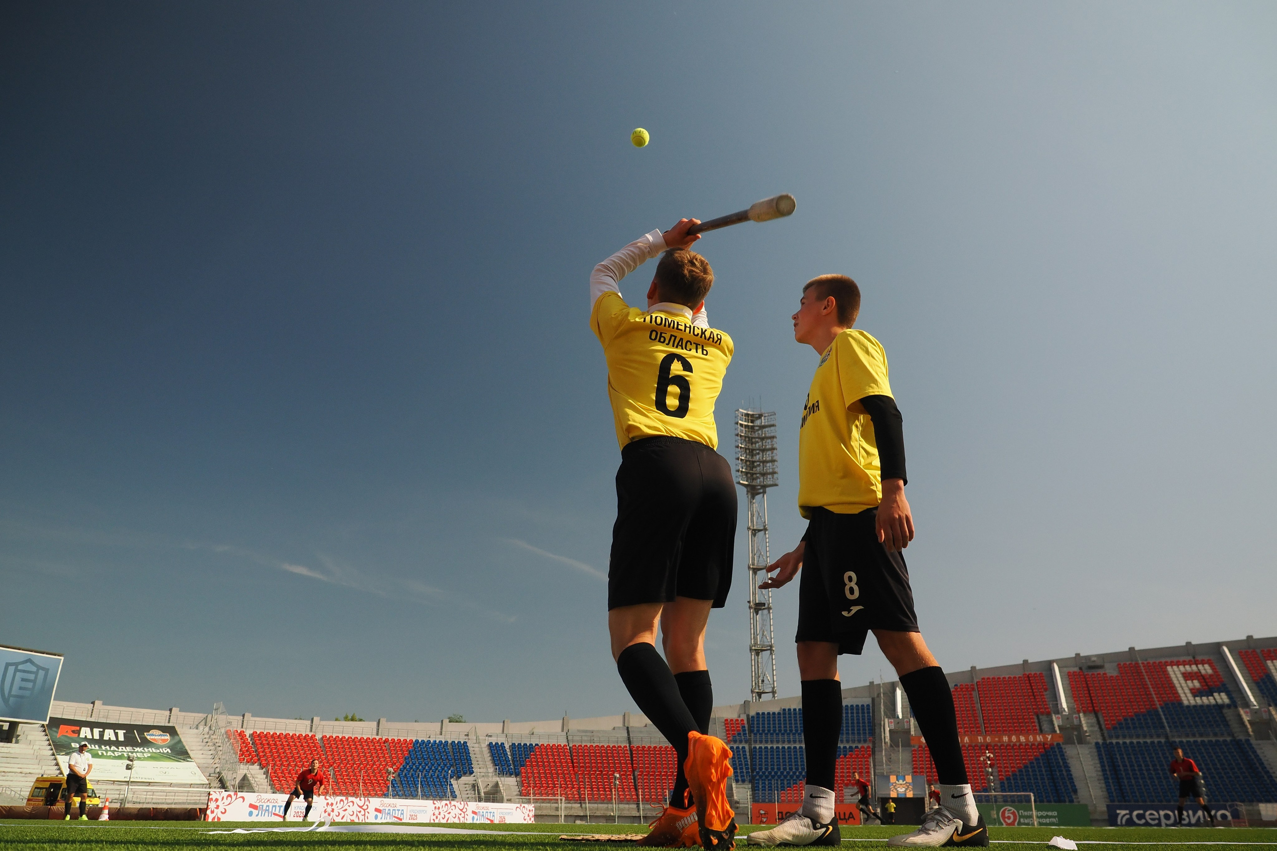 Всероссийские соревнования по русской лапте. Репортажный фотограф Алексей Козьмин