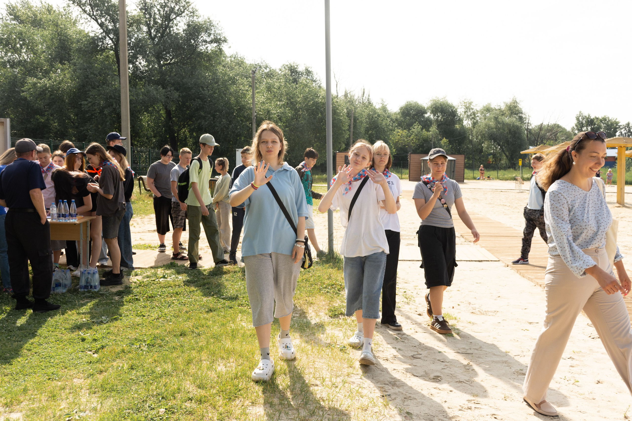 Урок по безопасности на воде (полный альбом). Фотограф Максим Буряк