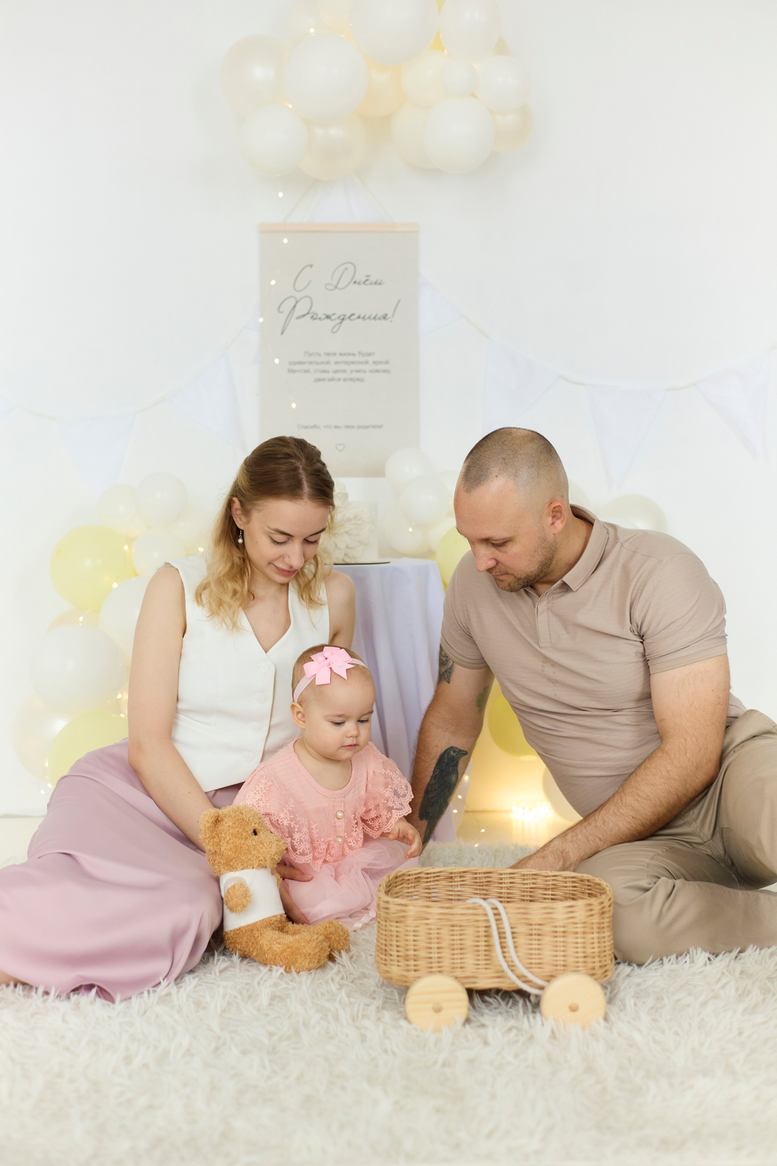 Первый годик Алины. Антонина Мезинова фотограф Михайловка и Волгоград