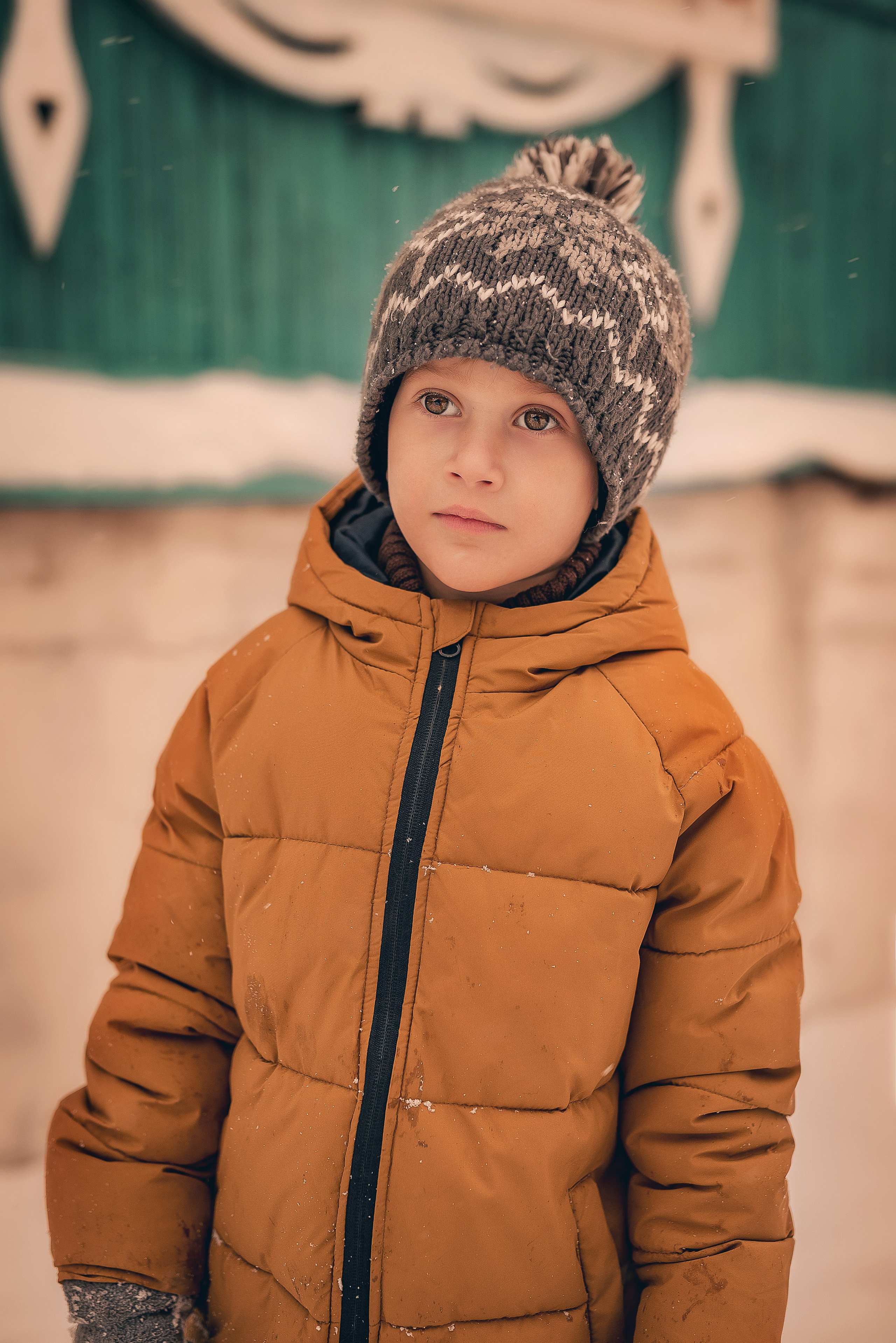 Зимняя прогулка. Семейный, детский фотограф в Воронеже Анна Никитина