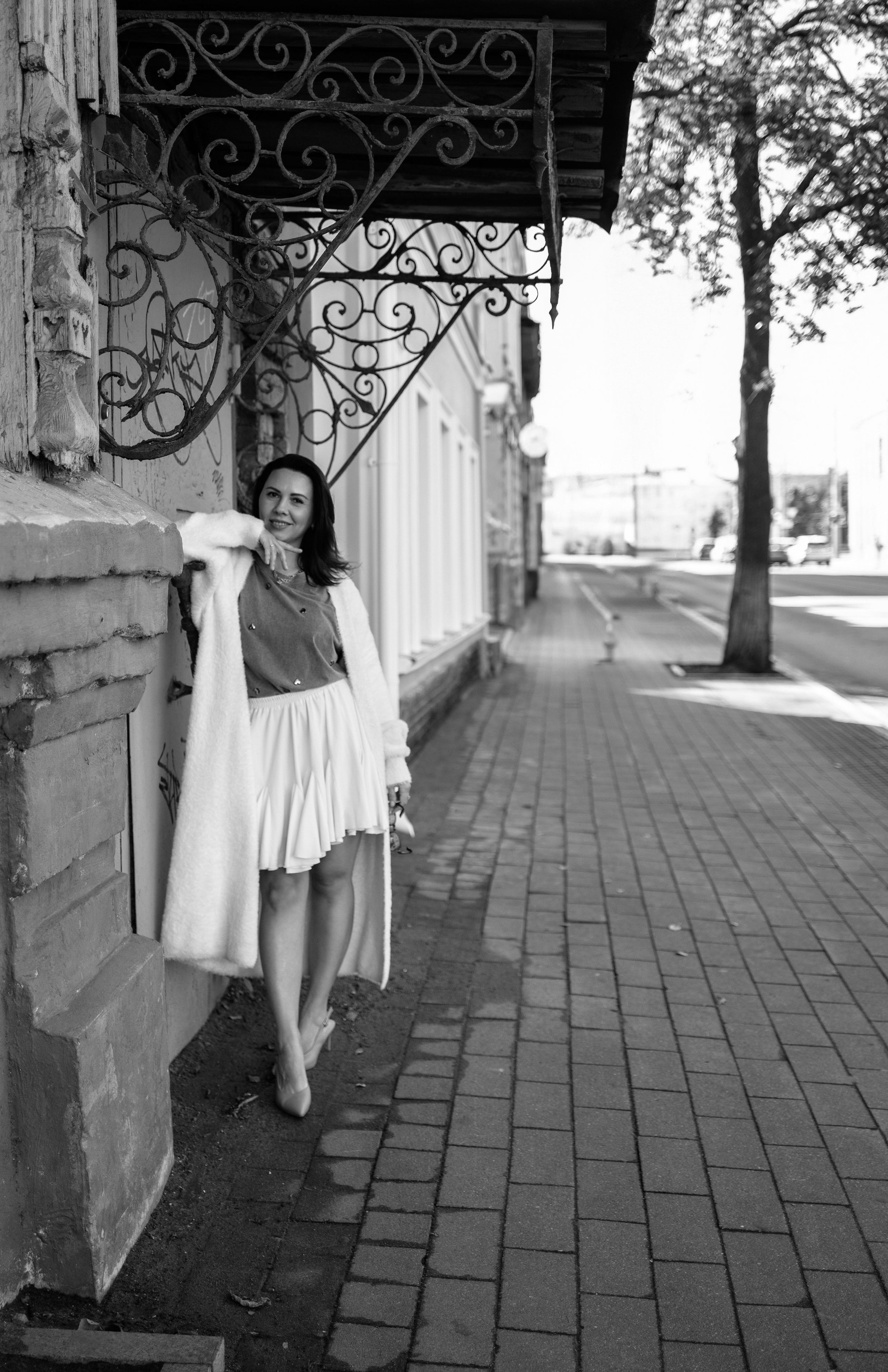 Женский портрет на улице. Семейный фотограф в Дзержинске Наталья Лаэтина