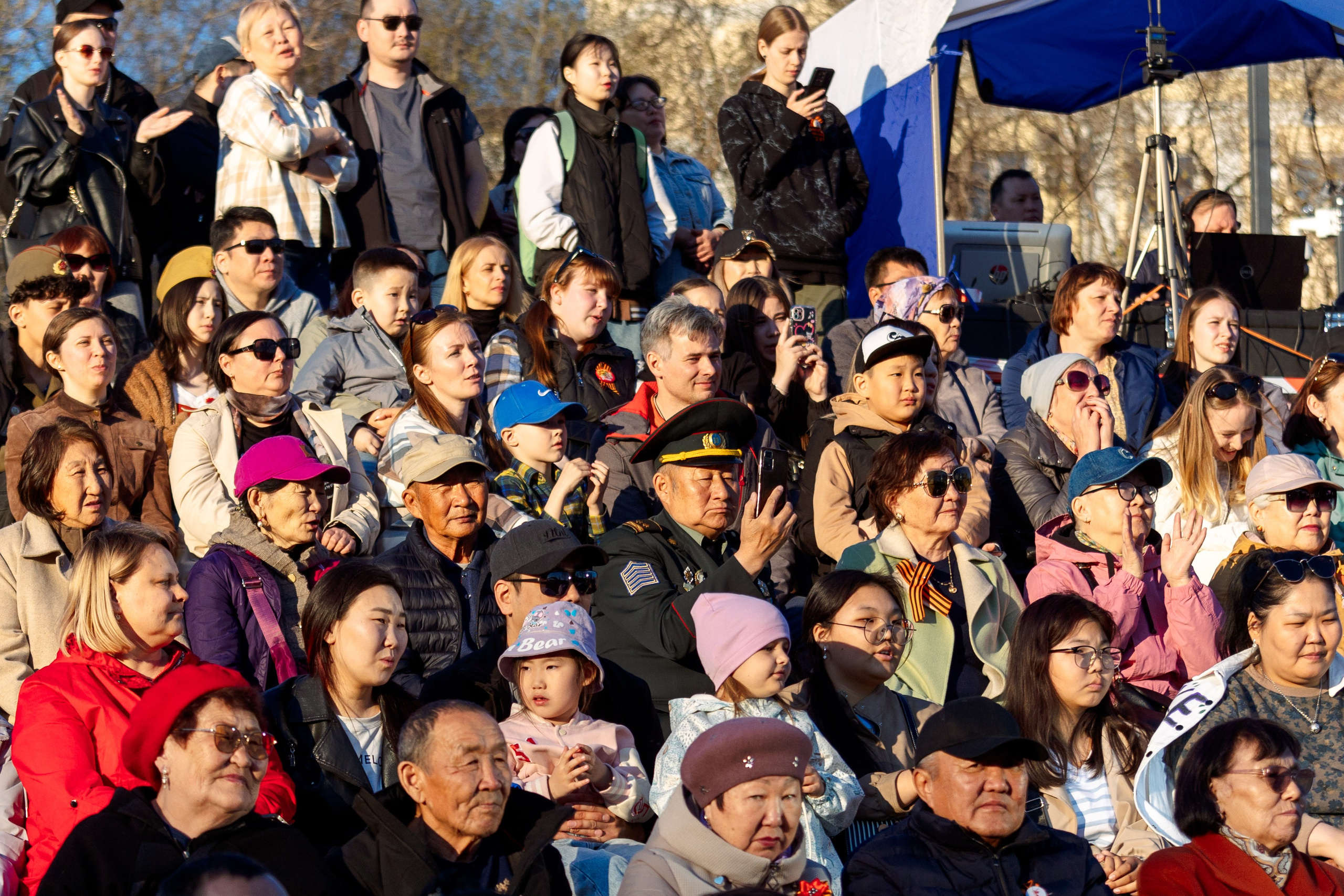 Концерт приуроченный к празднованию 80 лет победл. Свадебный и семейный фотограф в Улан-Удэ