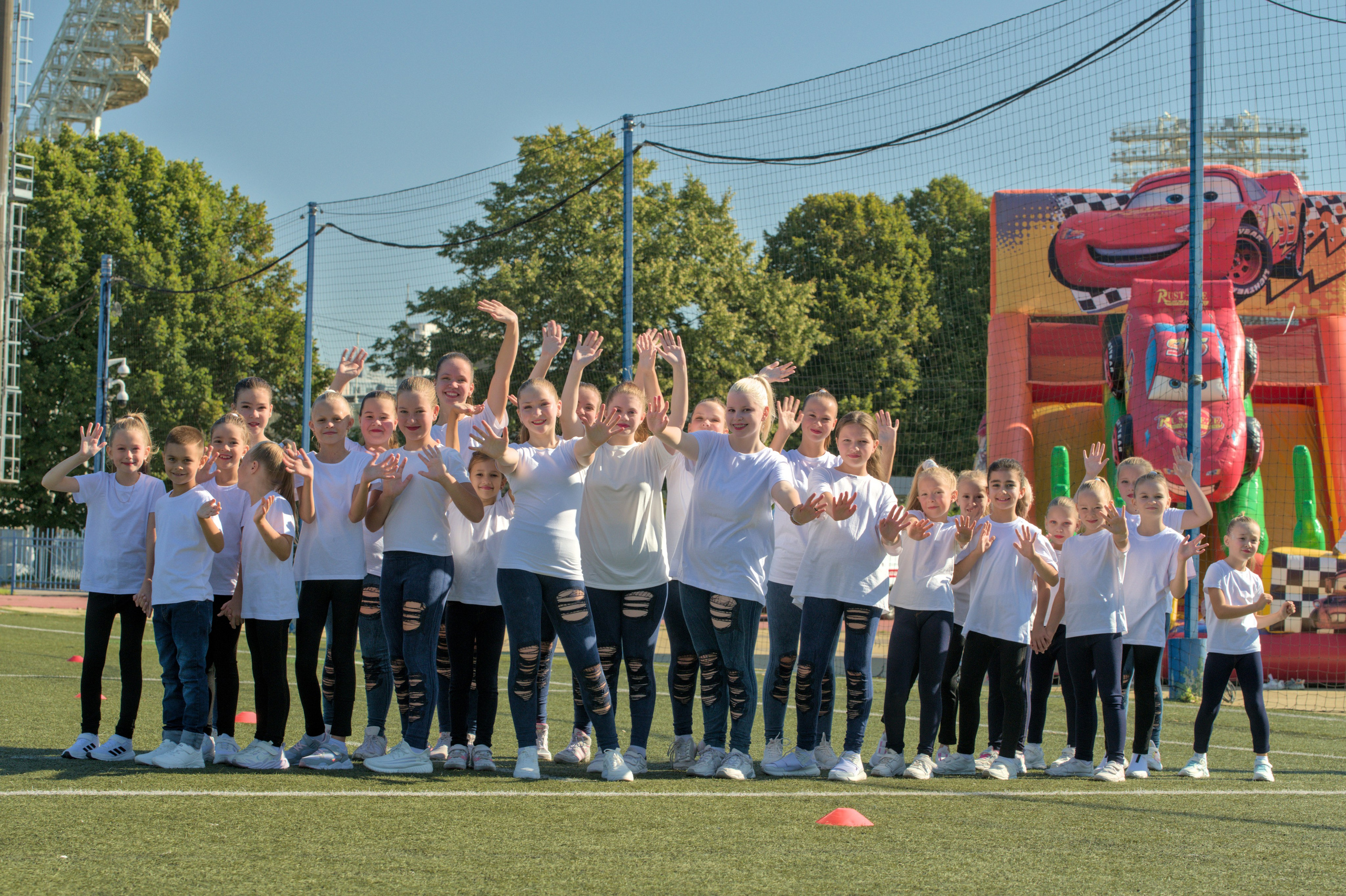 Танцевальная студия «Шансик». На турнире по регби. Фото детских спортивных мероприятий и всякое интересное через объектив
