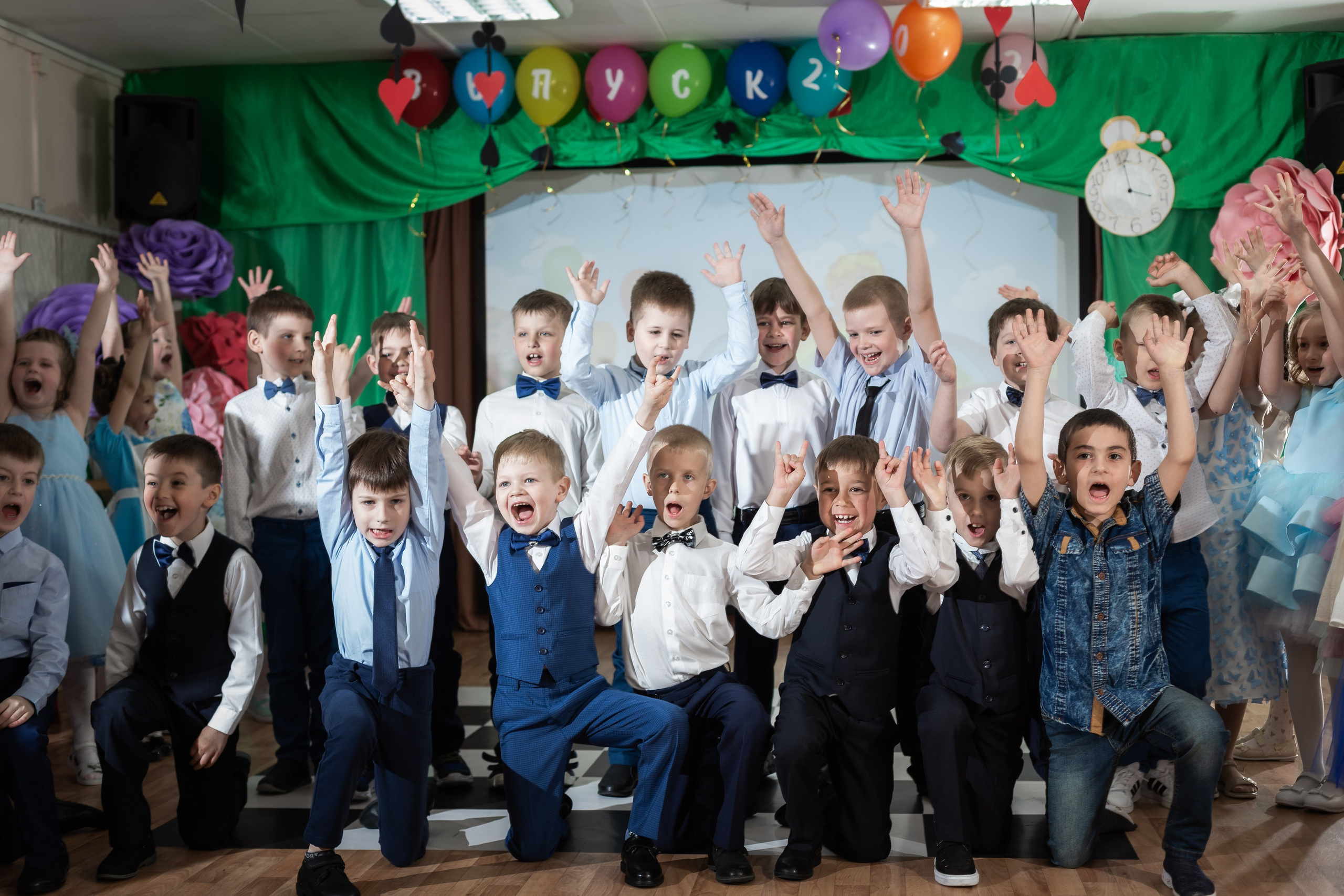 Фотосессия на выпускном в детском саду 2. Свадебный и репортажный фотограф в Москве и Московской области