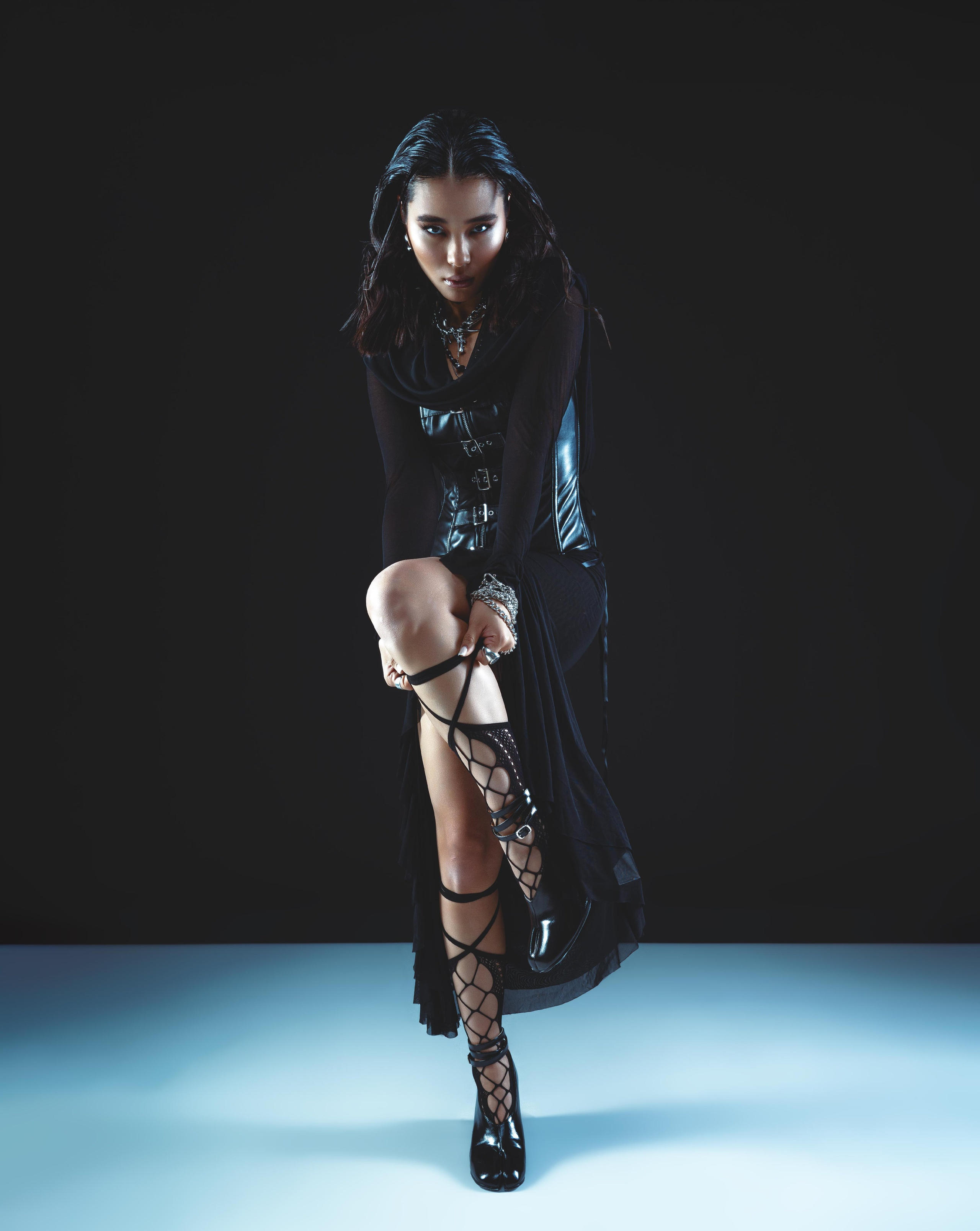 Silk black. ART фотограф NBIRDIE