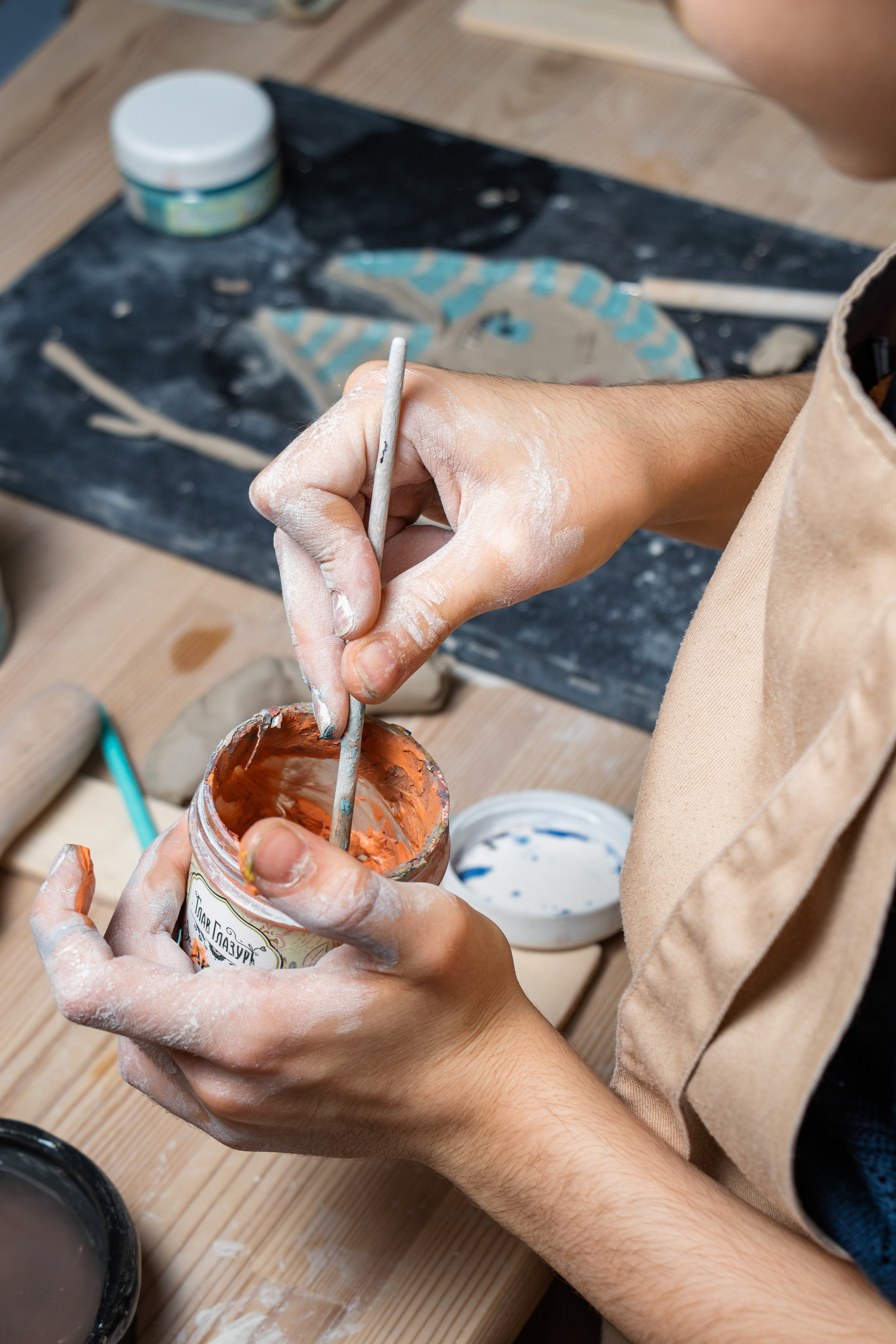 Мастер-класс. Гончарная мастерская. Портретный и репортажный фотограф