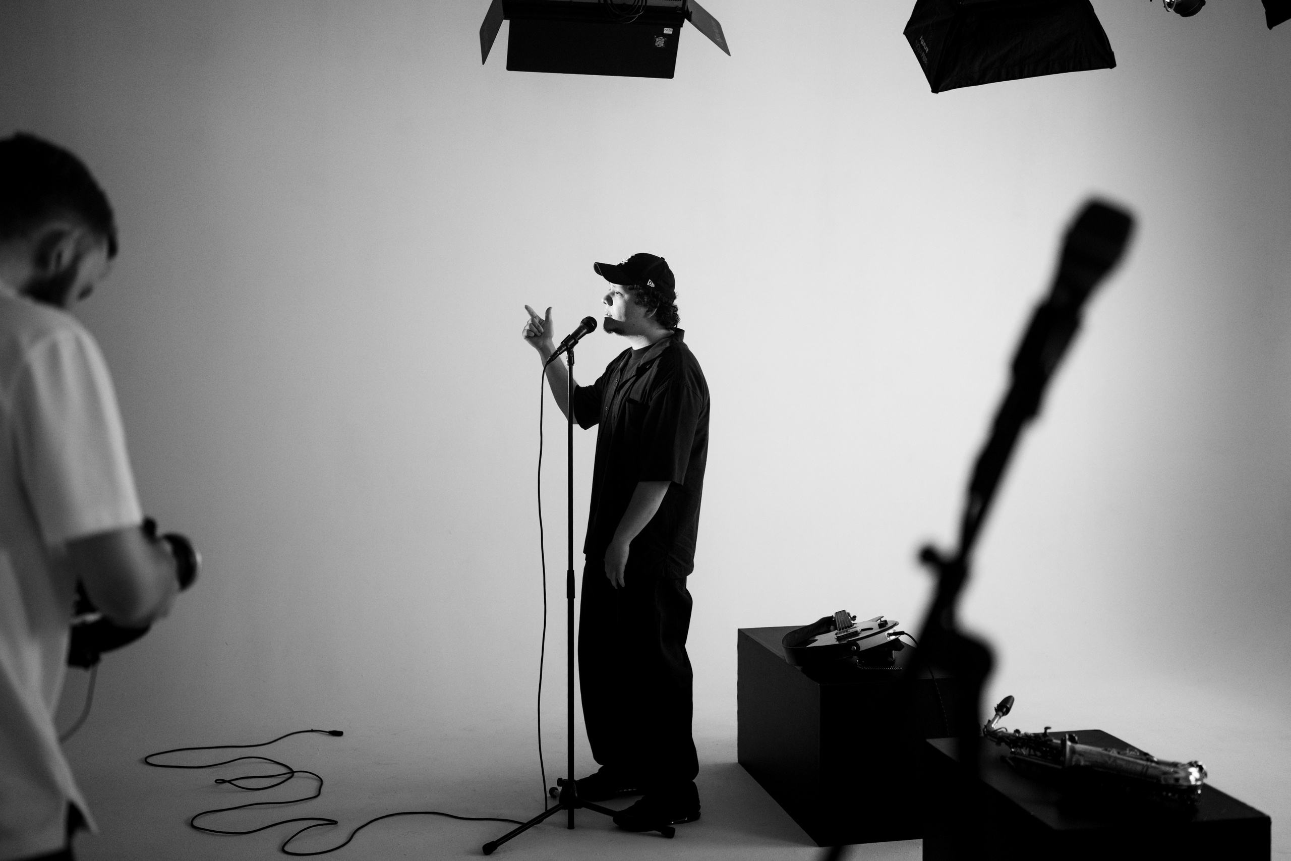 Backstage L'one $ Baho Khabi. Фотограф Москва