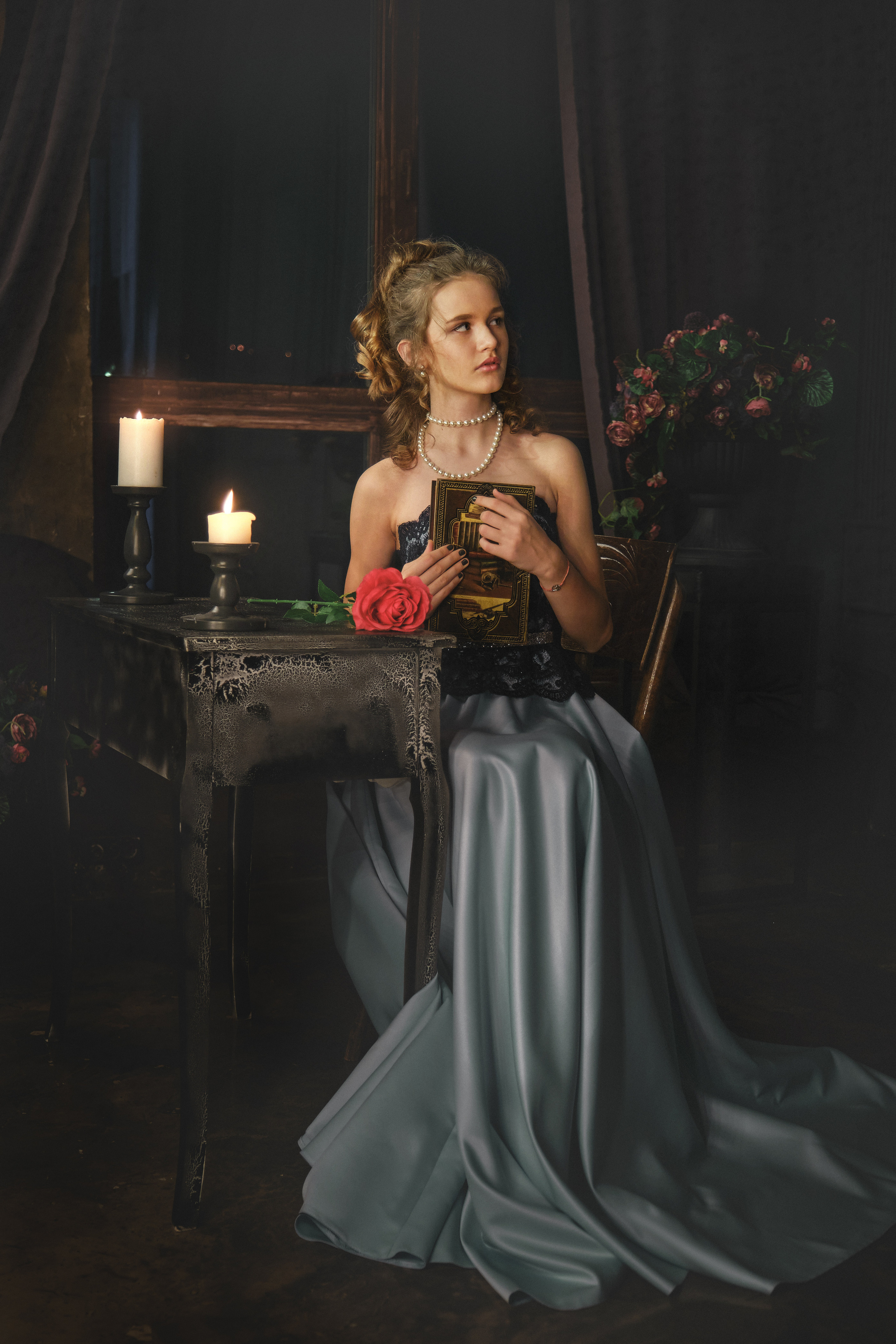 Фотосессия в Самаре с макияжем и одеждой