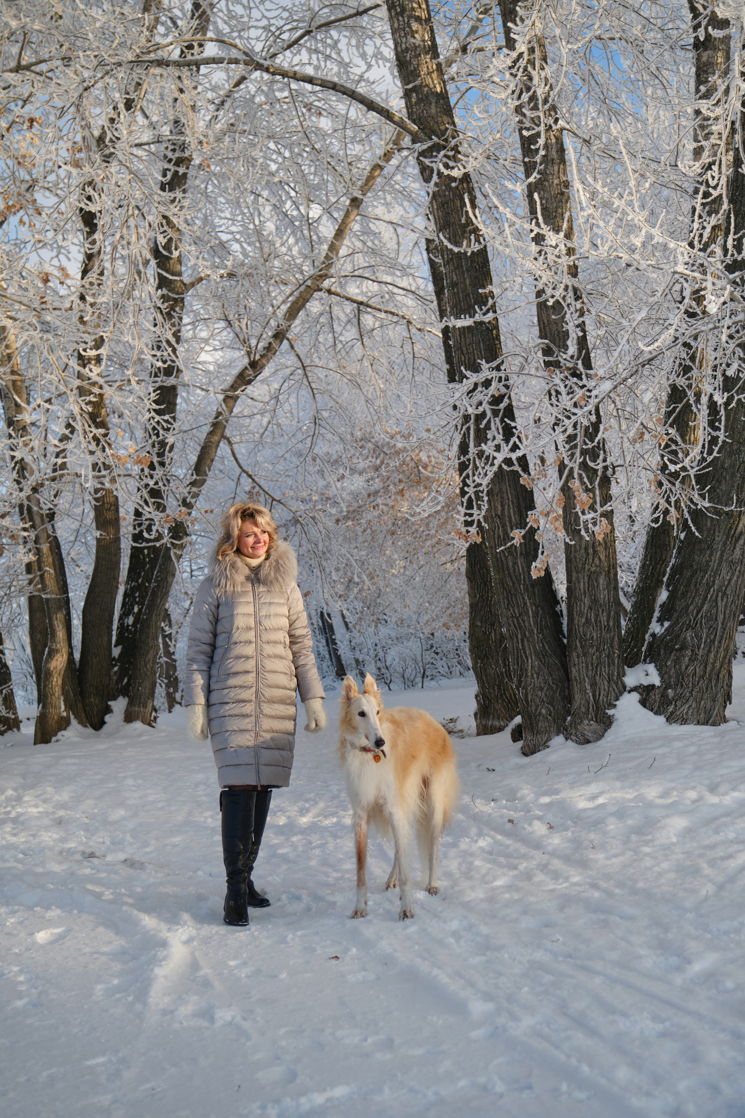 Зимние прогулочные фотосессии для девушек в Самаре