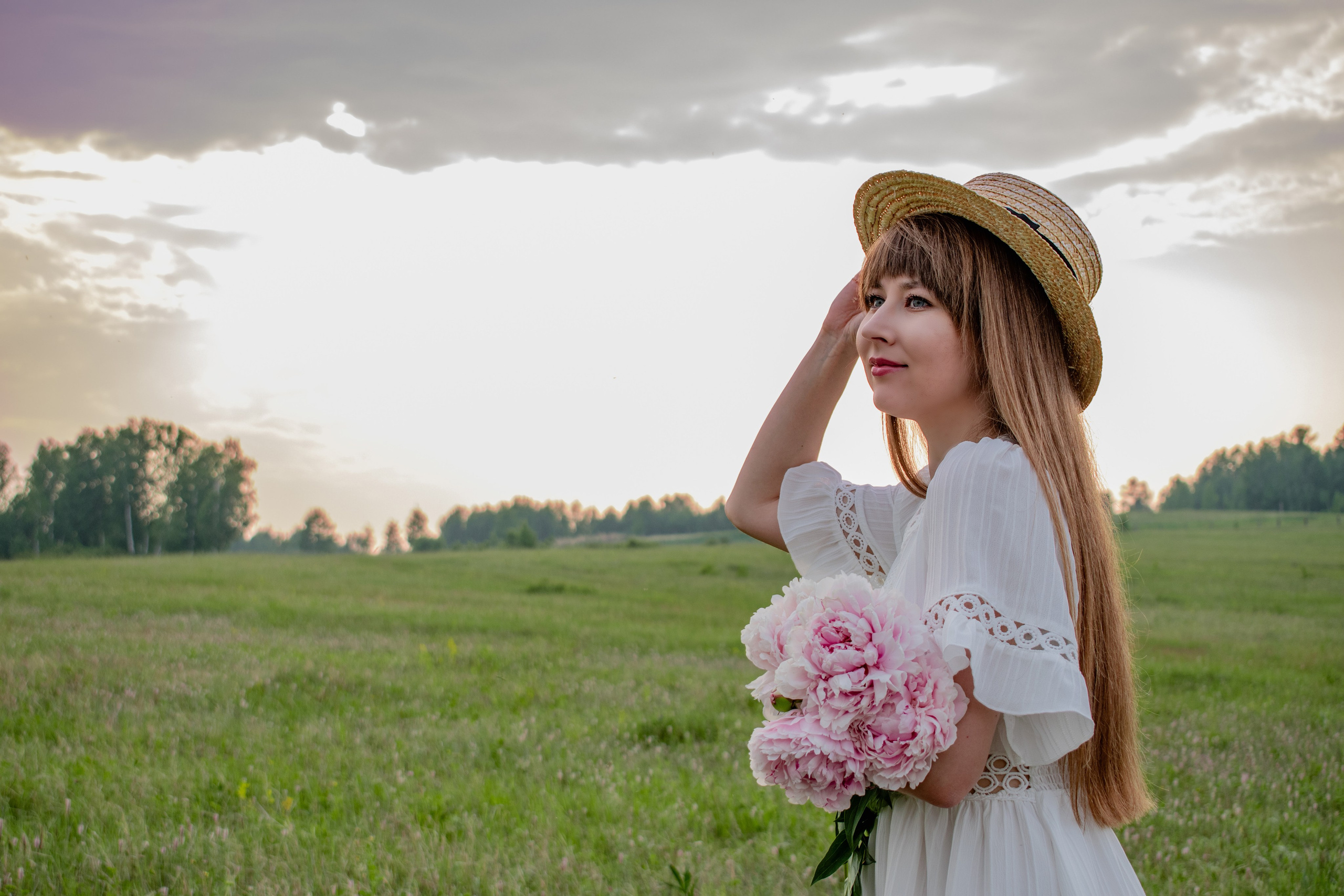 Пионы. Алёна. Фотограф. Шелопугино, Забайкальский край
