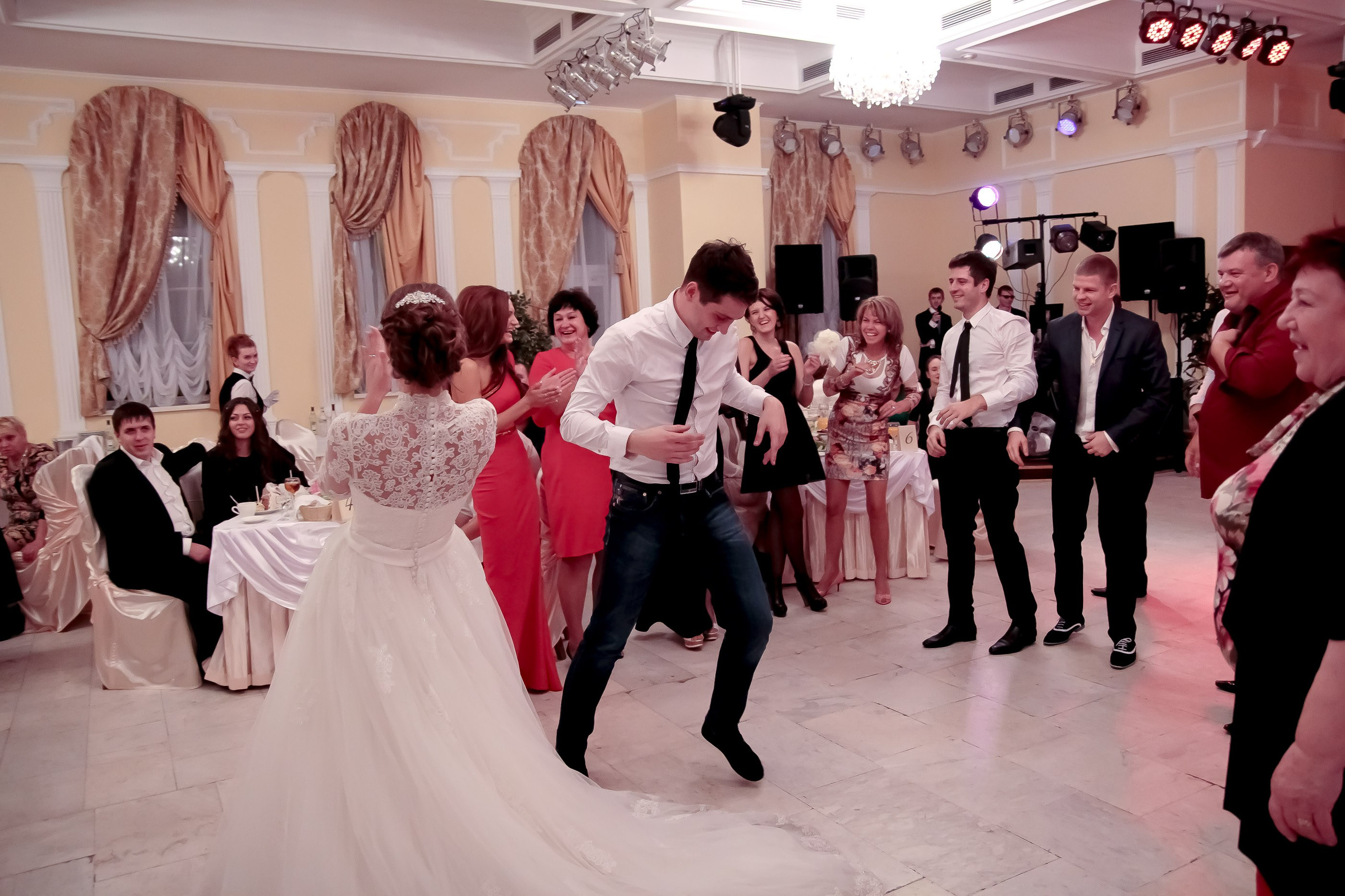 Банкет/Banquet. Максим Матвийченко и Виктория Басова профессионалы своего дела