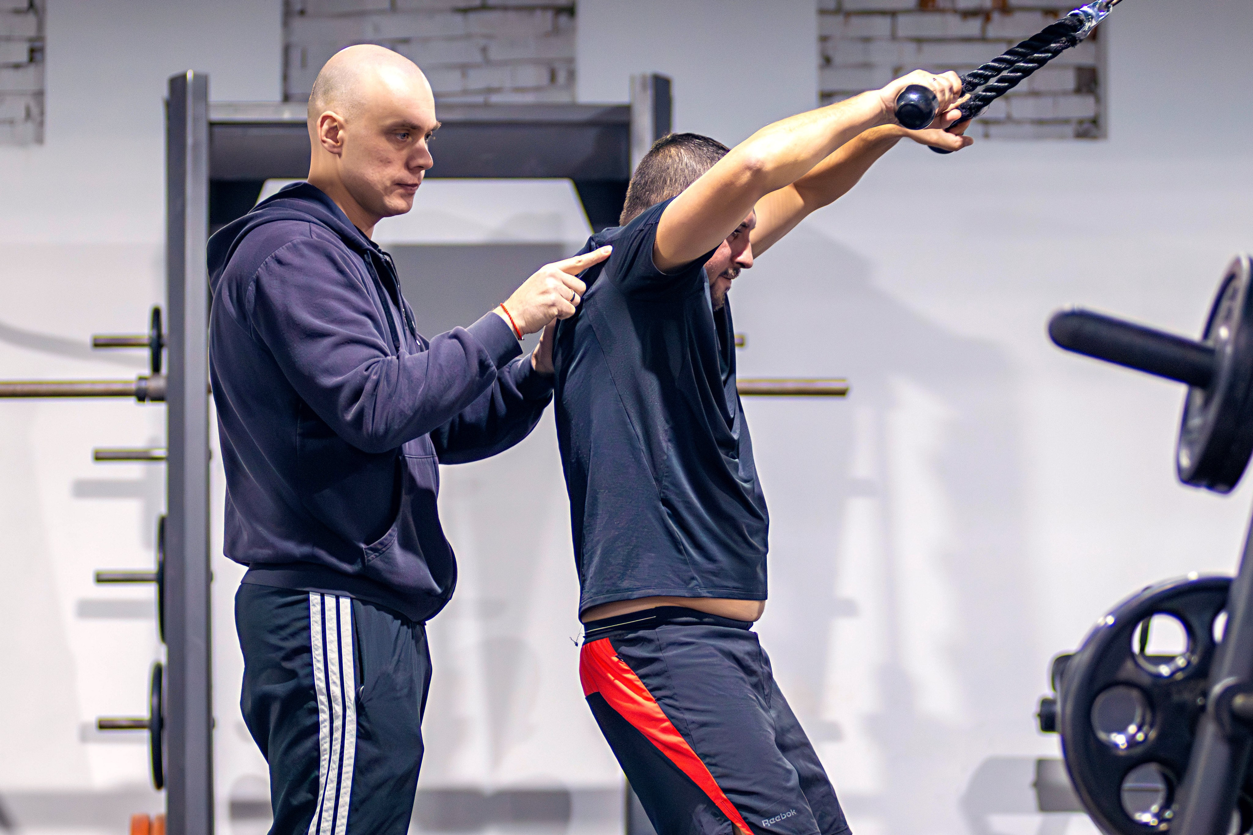 Фотосессия тренажерного зала