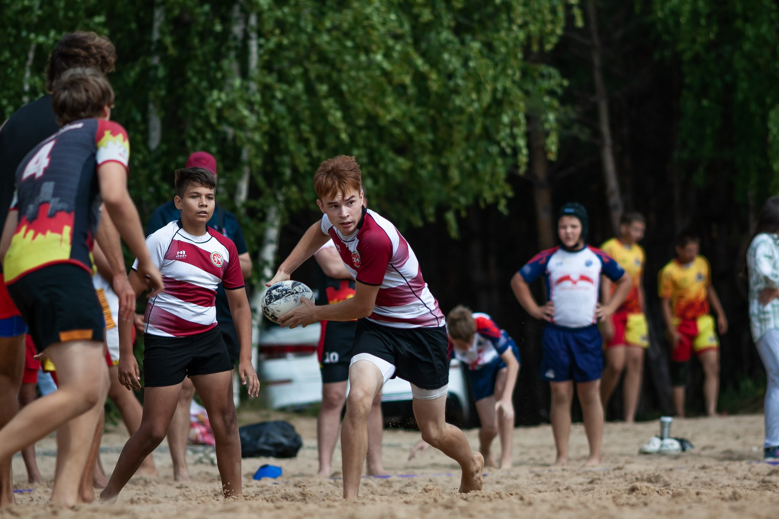 «Кубок «Молота» по пляжному Регби. Фотография