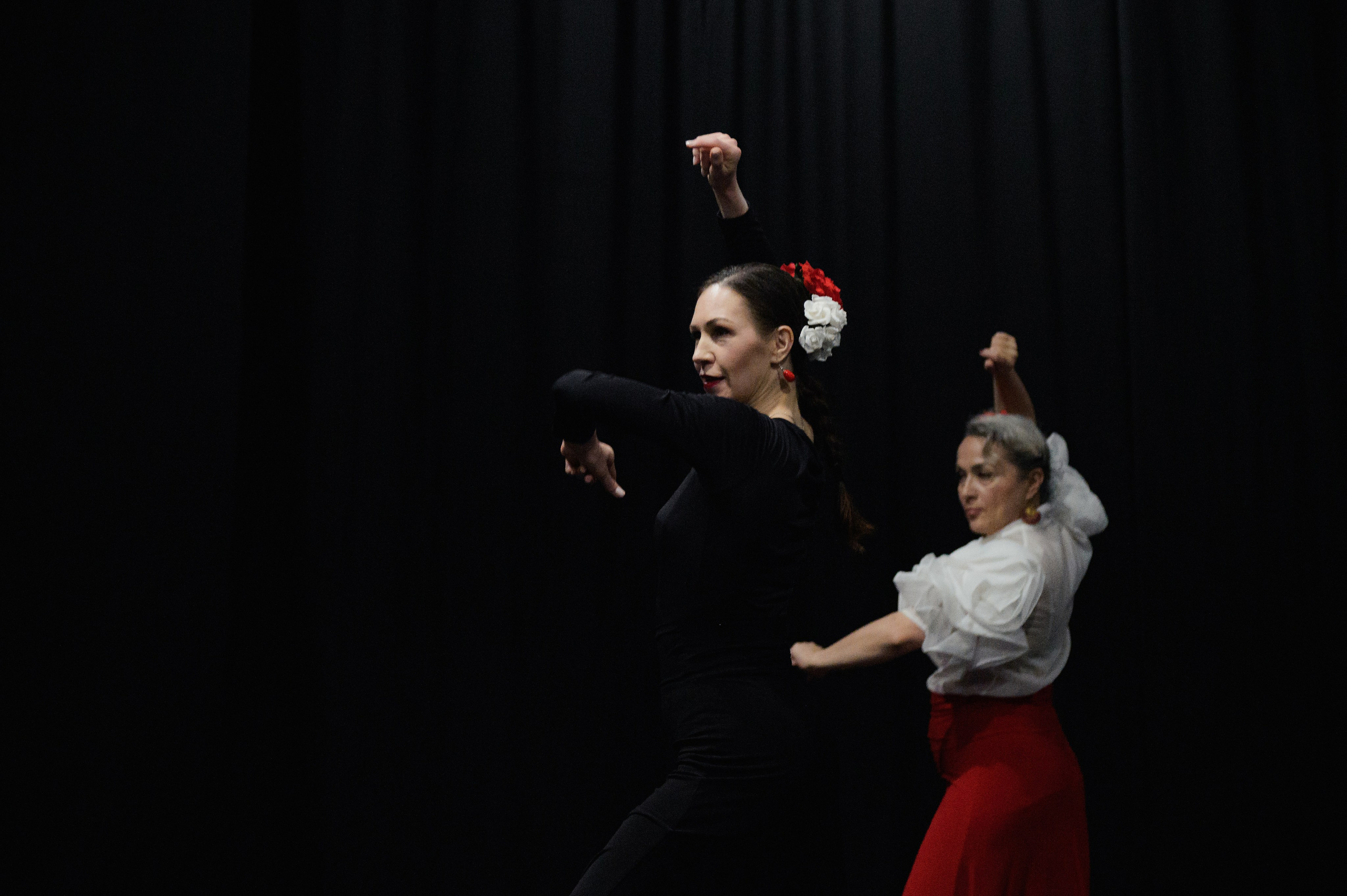 Концерт школы фламенко Los Tacones. Елена Чеснокова спортивный фотограф во Владимире и Белграде