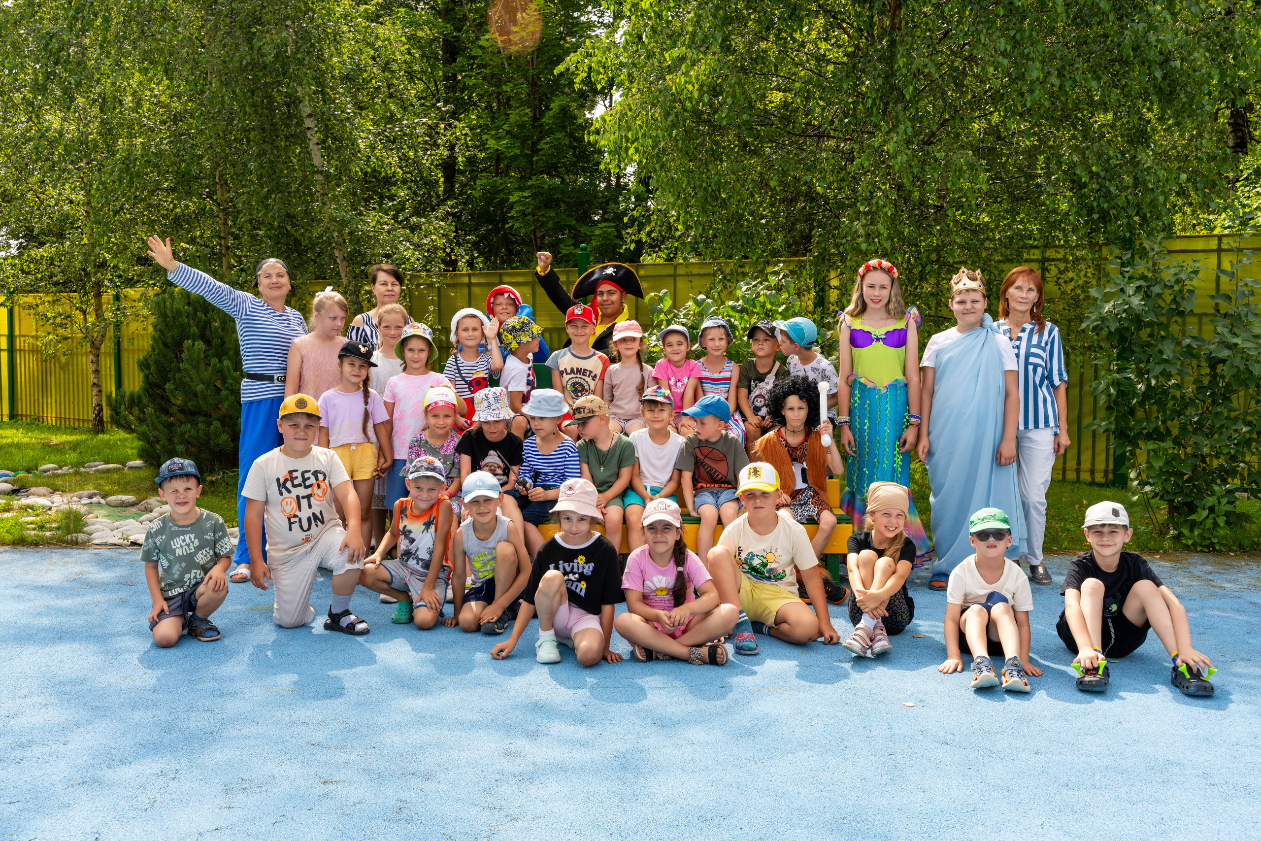 Игры на свежем воздухе. Фотограф Юлия Попова