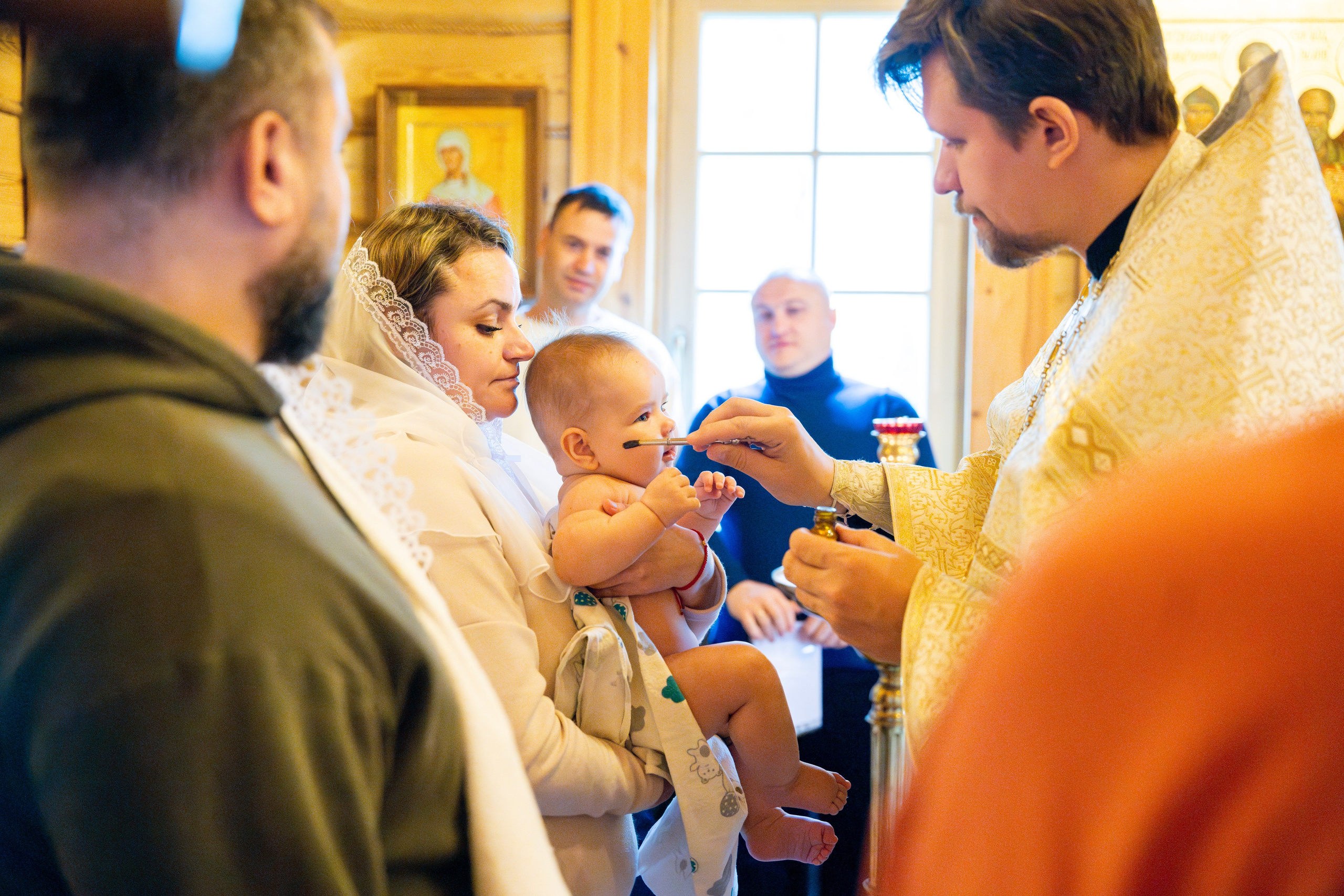 Крещение Ильи. Фотограф Юлия Попова