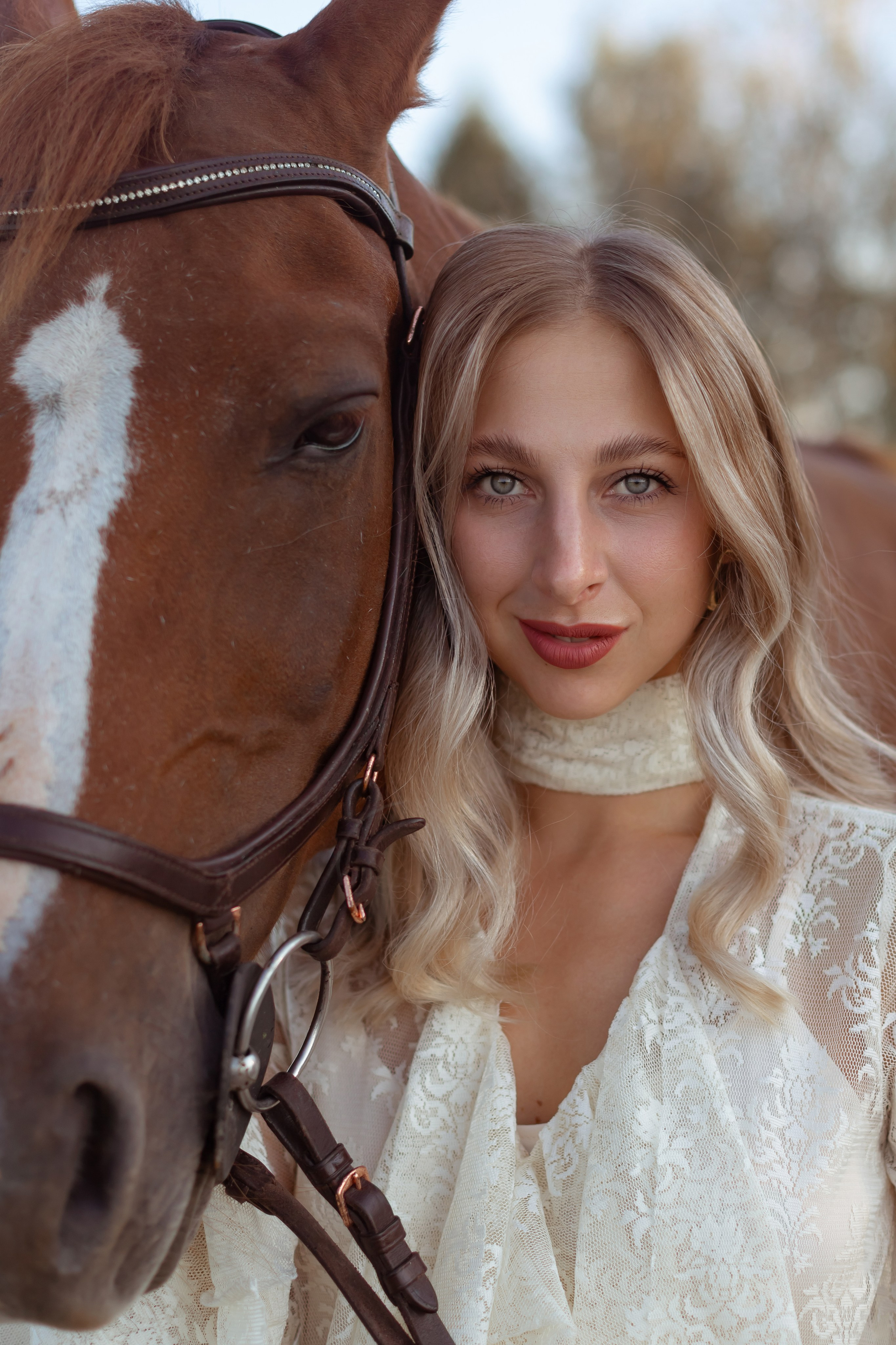 Съемка Елизавета с лошадьми. Фотограф Калуга