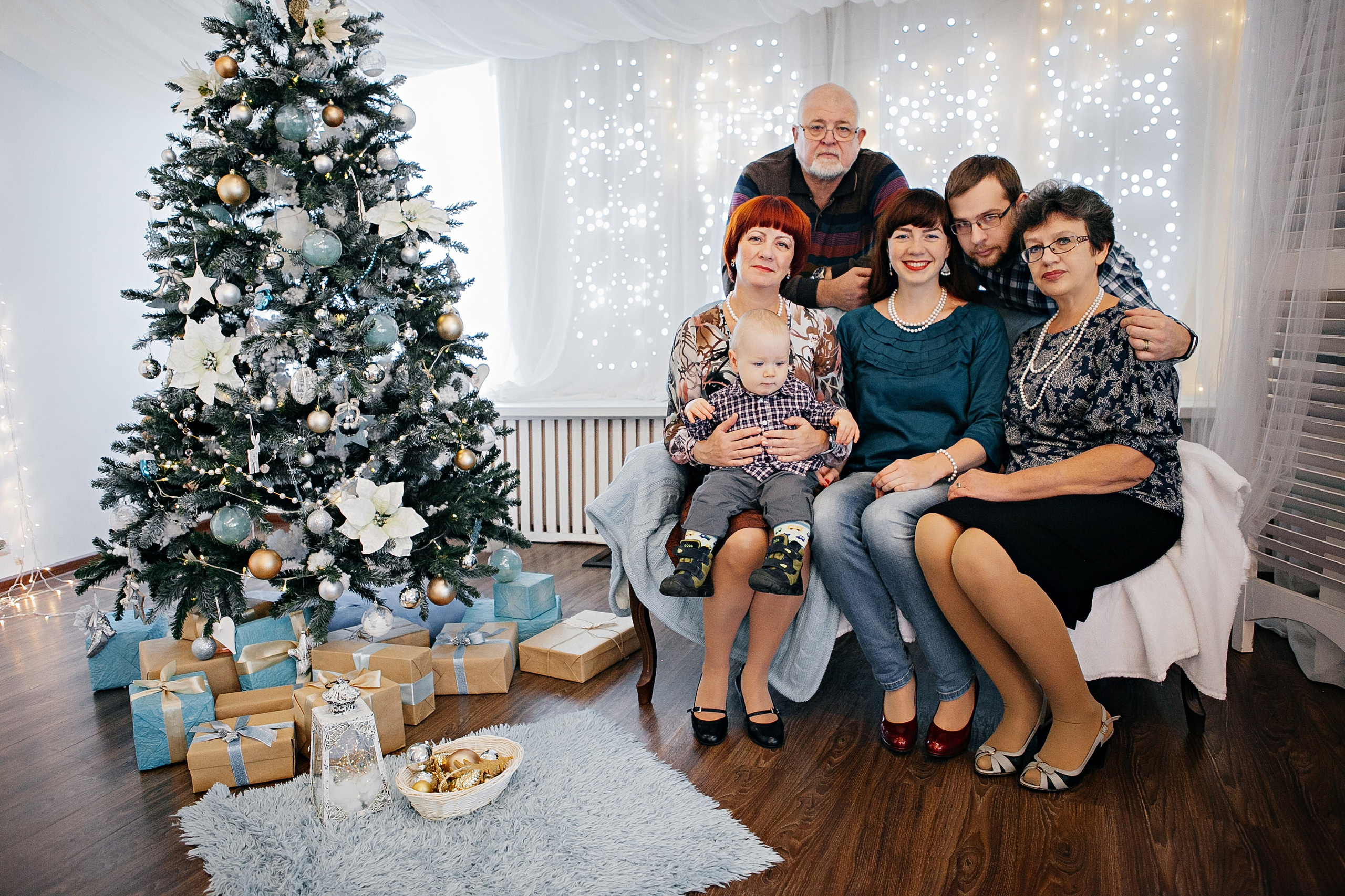 Семейный Новый год. Фотограф в Иркутске Анастасия Григорьева