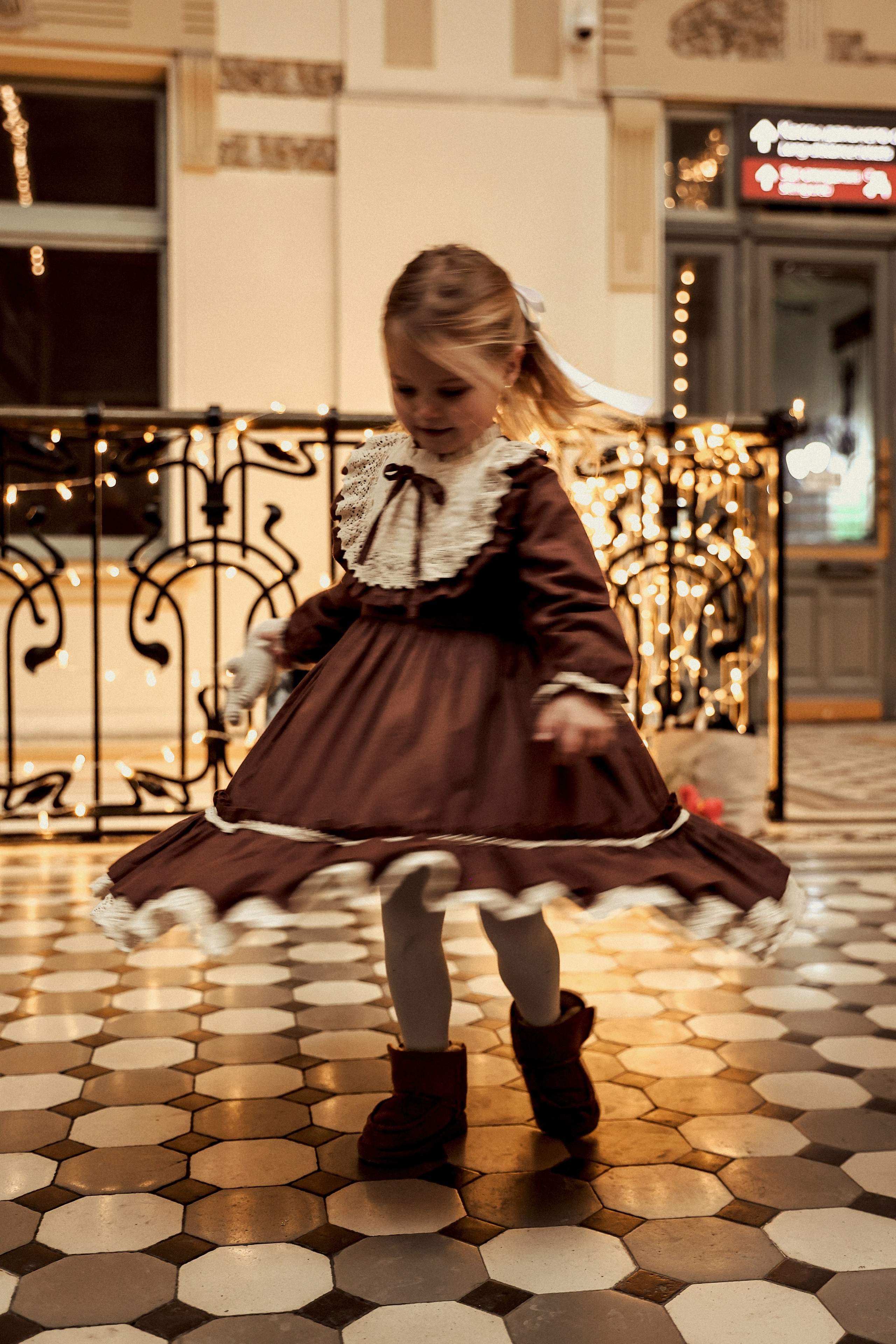 Ретро съемка на Витебском вокзале. Фотограф — Татьяна Кириллова, г. Санкт-Петербург