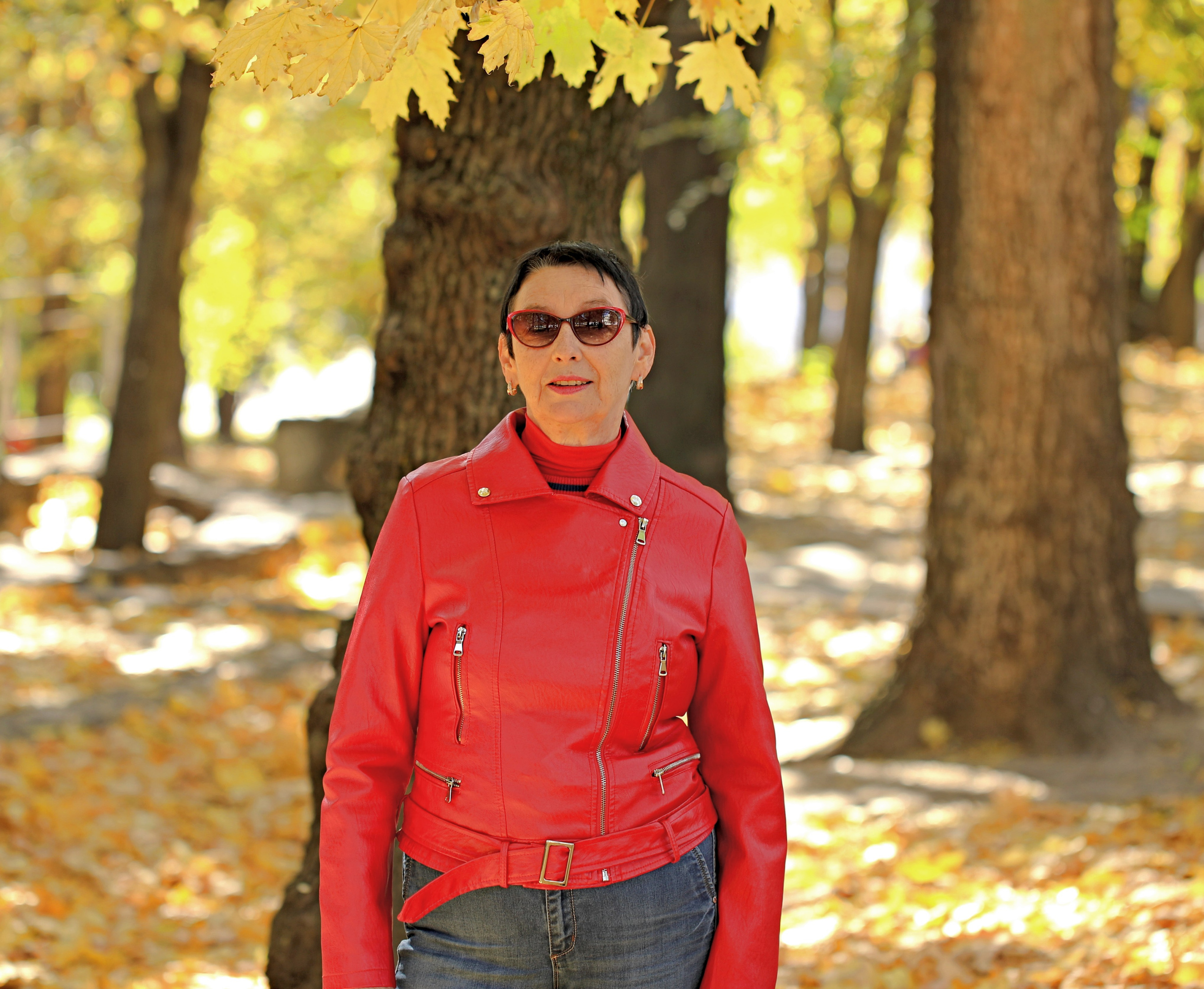 Золотая осень в парке. Фото-художник и Репортажный фотограф Николаев Александр Алексеевич