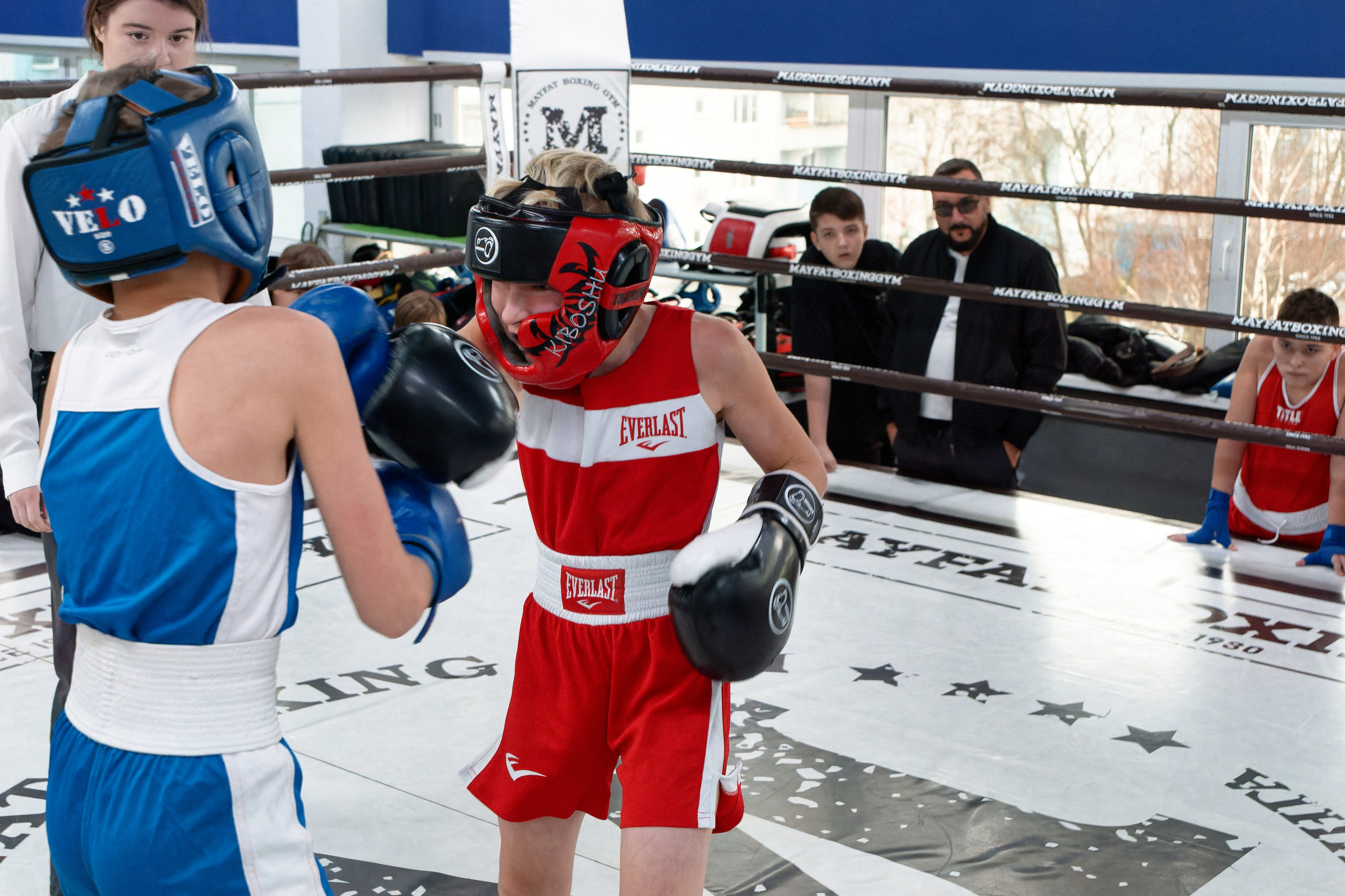 «Открытый ринг» в школе бокса Сергея Майфата. Зеленоград, 12.11.2023 г. Фотограф Никифоров-Гордеев Сергей. Москва и МО