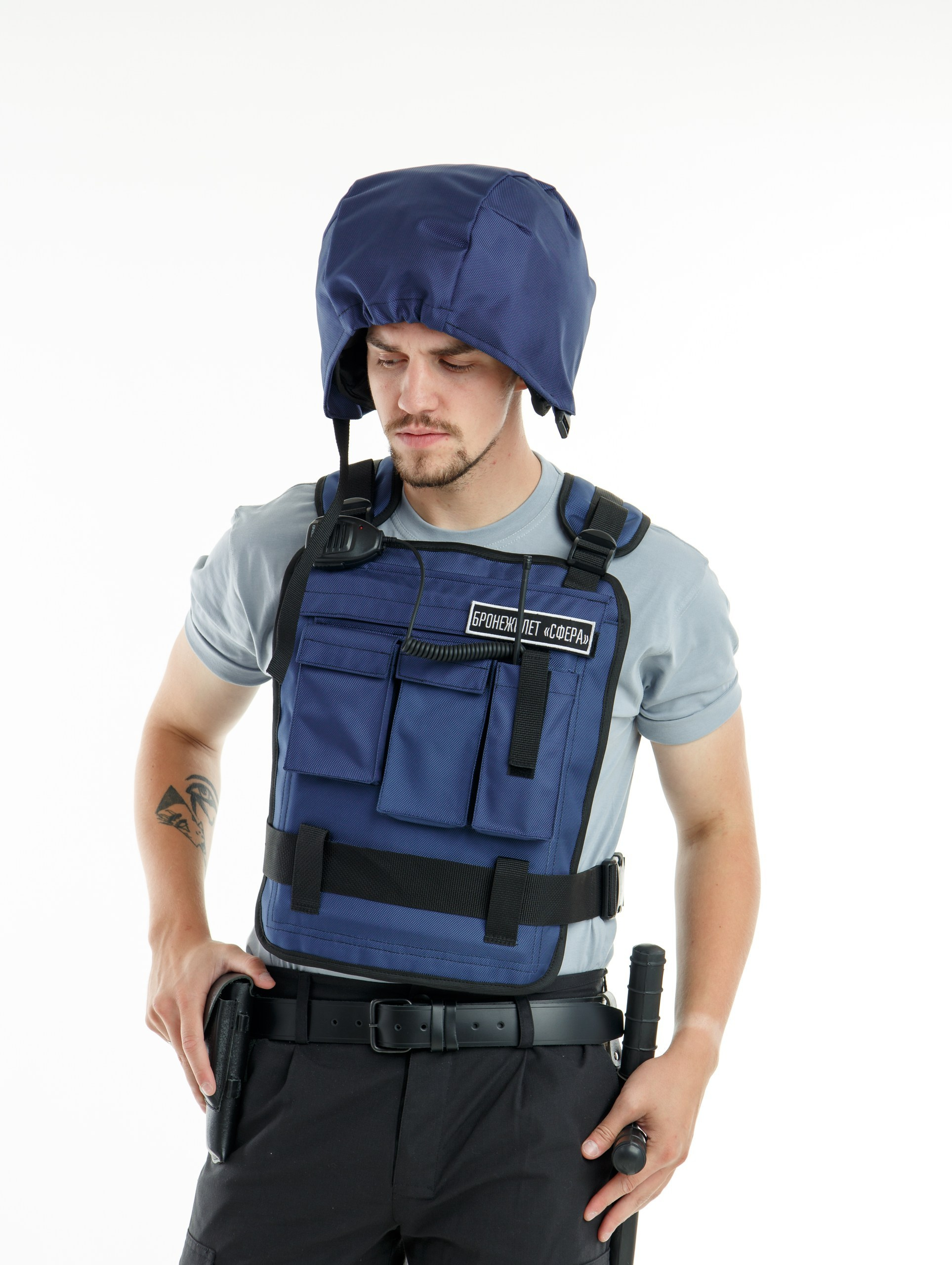 Съёмка бронежилетов. Студия коммерческой съемки ХВОЯ