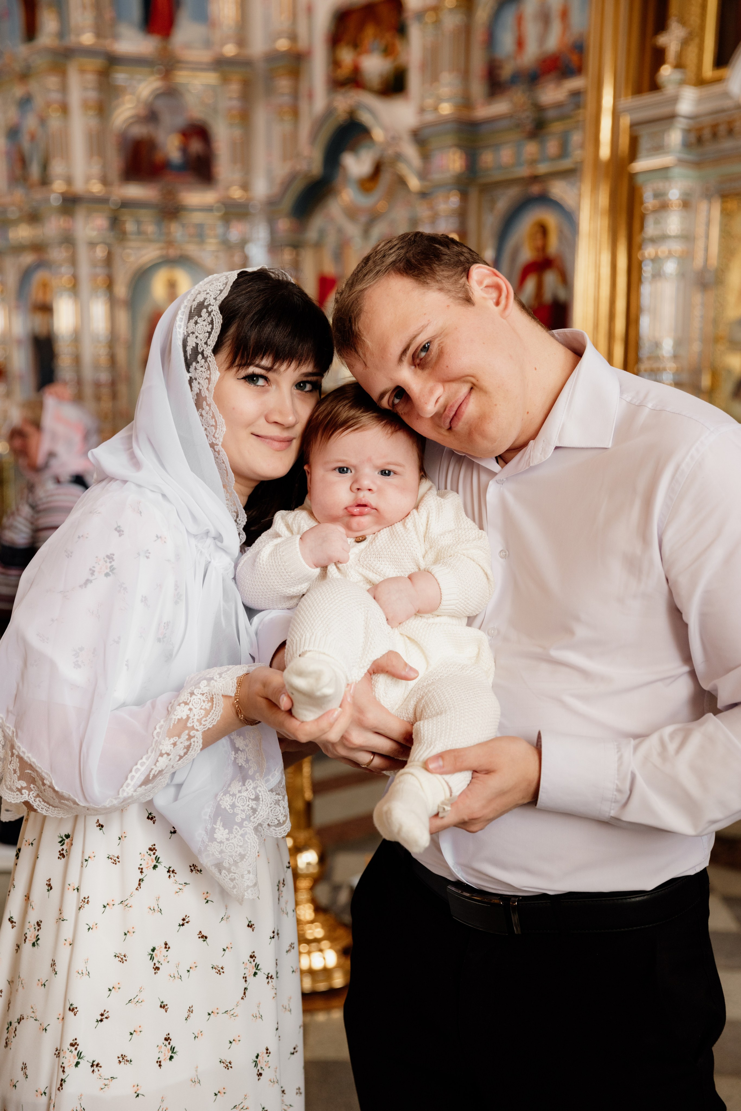 Крещение Ивана. Семейный фотограф документалист в Пензе Лопатинская Татья