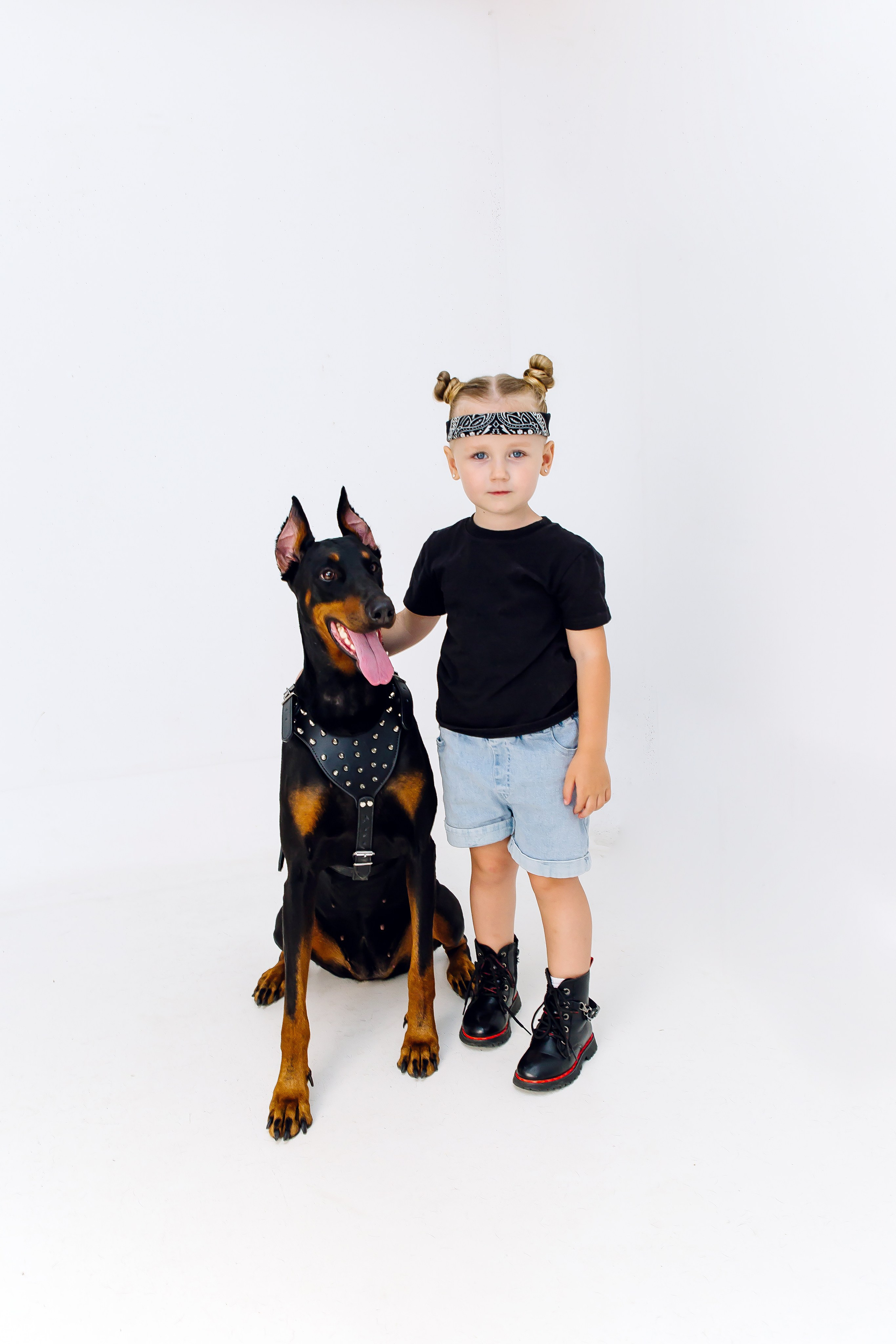 Фотопроект с доберманом. Свадебный и семейный фотограф в Краснодаре Илонна Ковалева