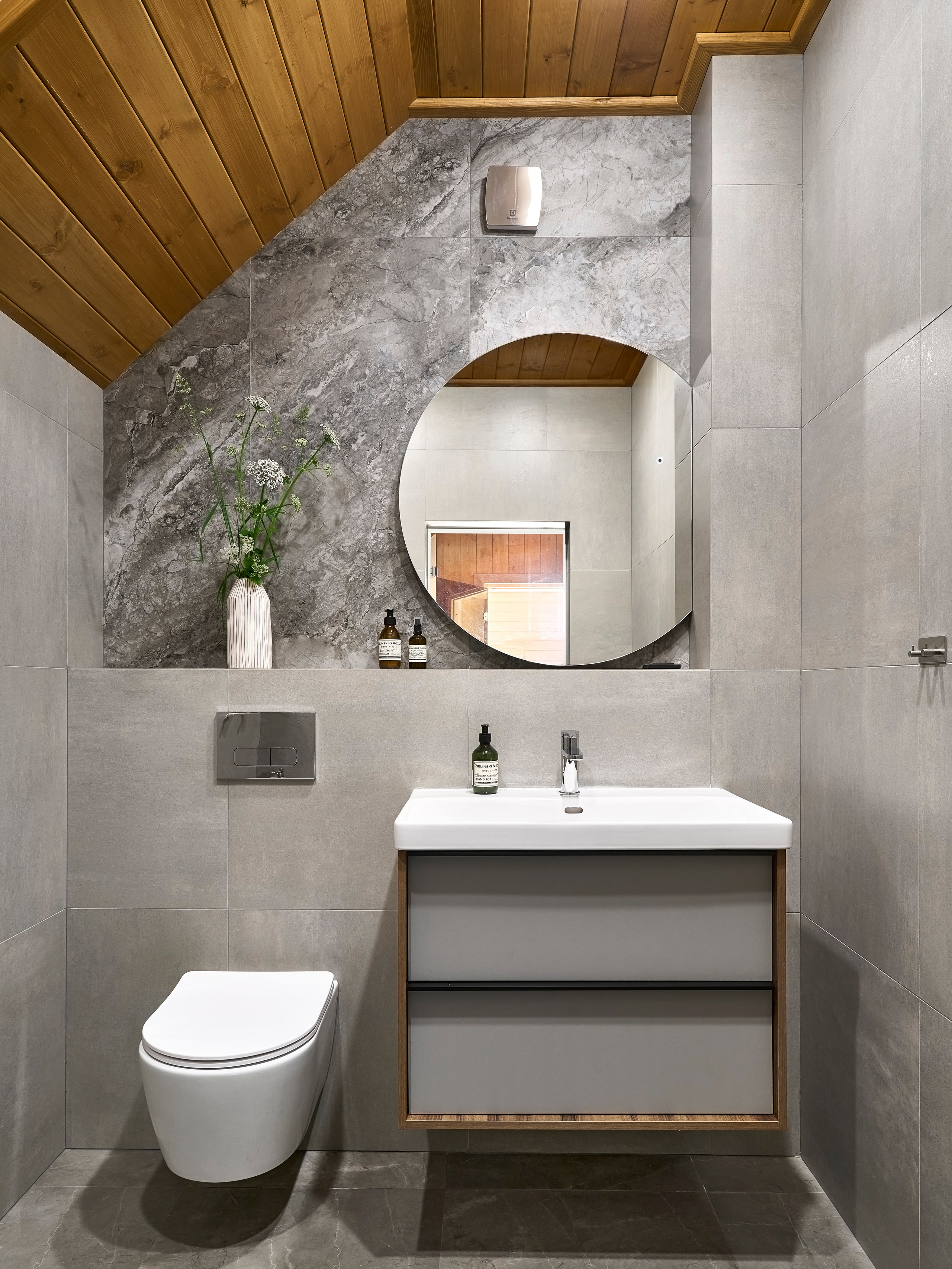 Частный банный комплекс в КП Приозёрное в Ленинградской области. Push-design.ru