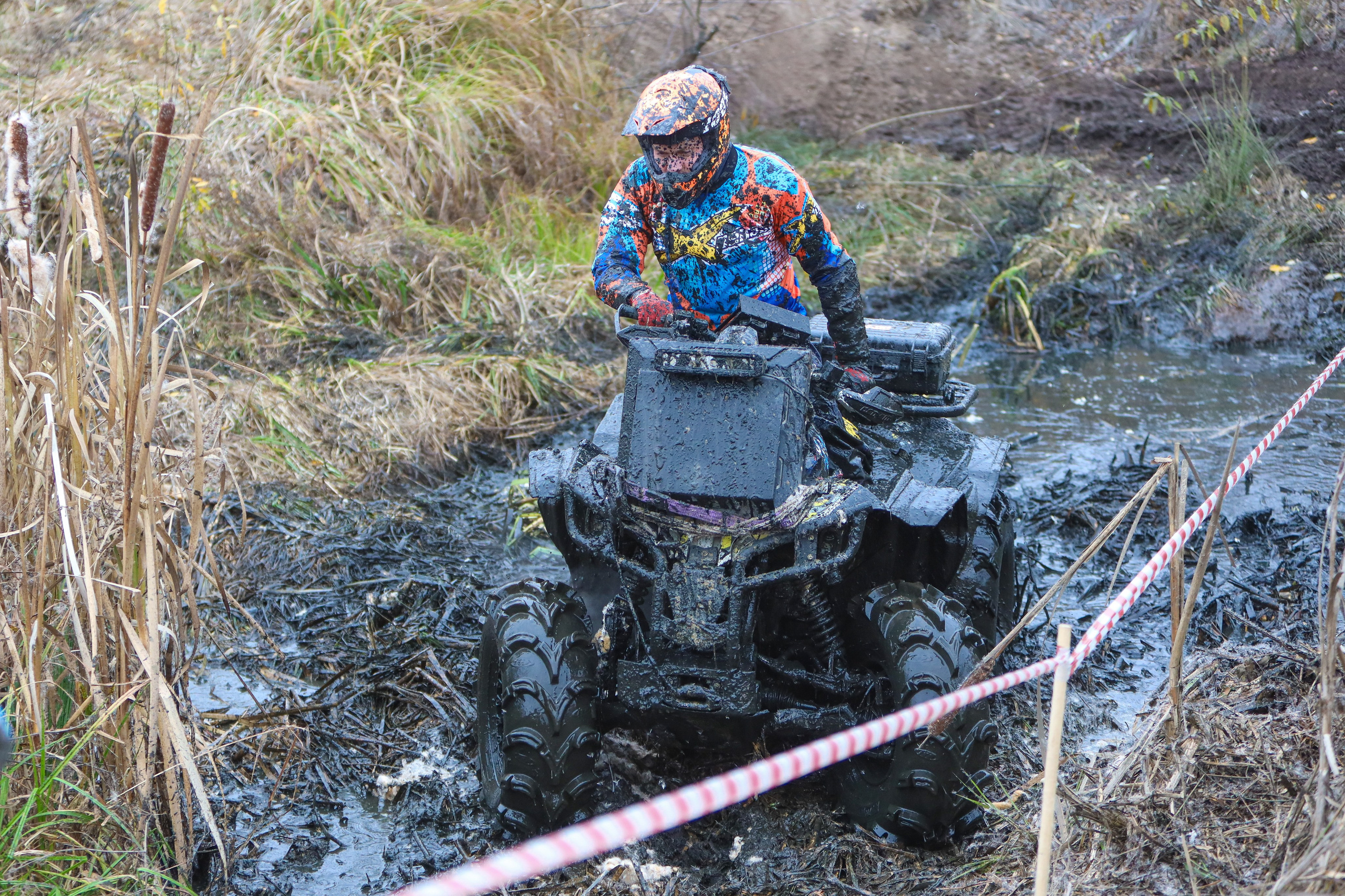 Гонки на квадроциклах Грязевое кольцо. Спортивный фотограф в Самаре