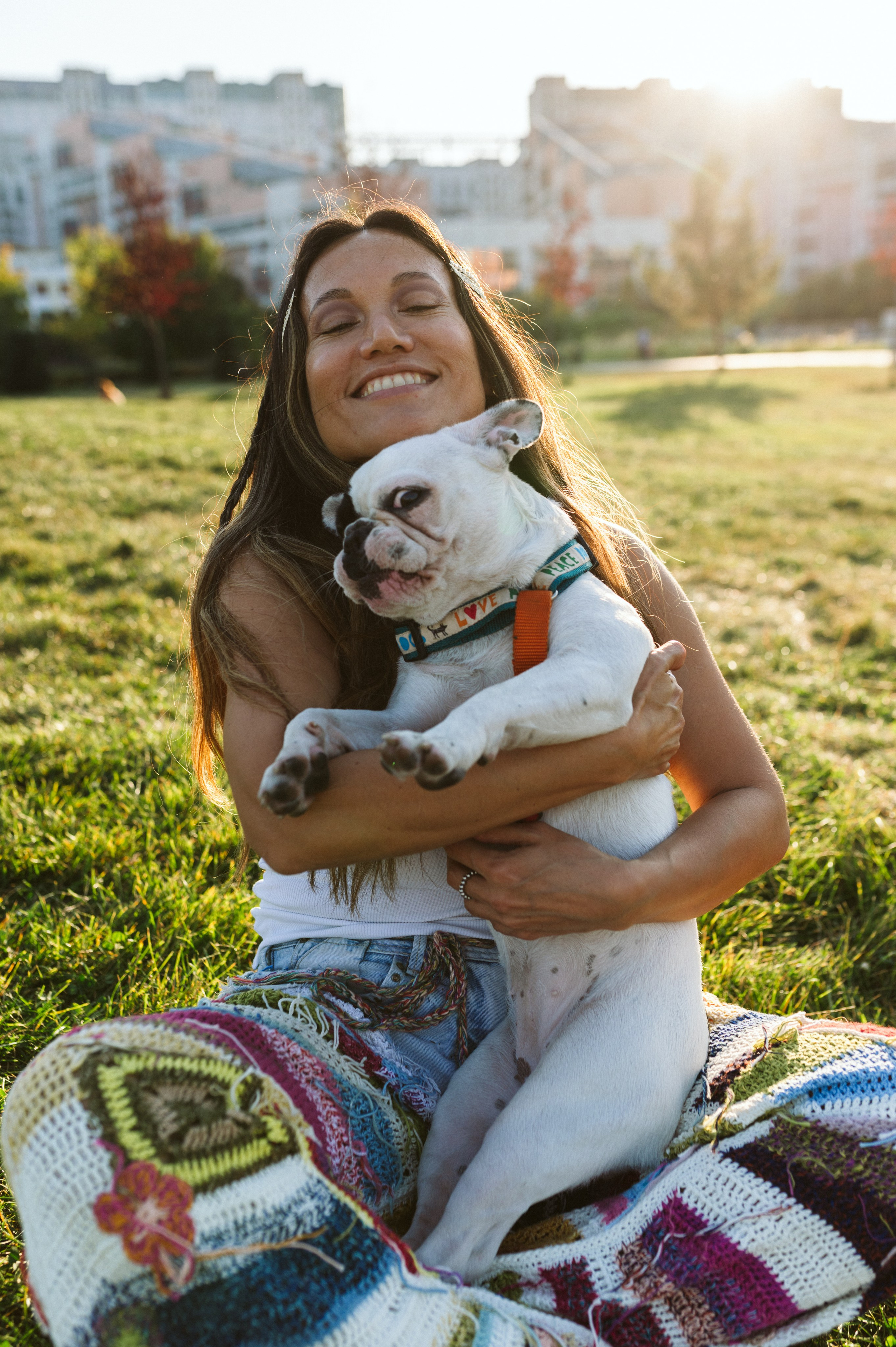 Инна и Белль. Фотограф анималист в Москве Ольга Агушева