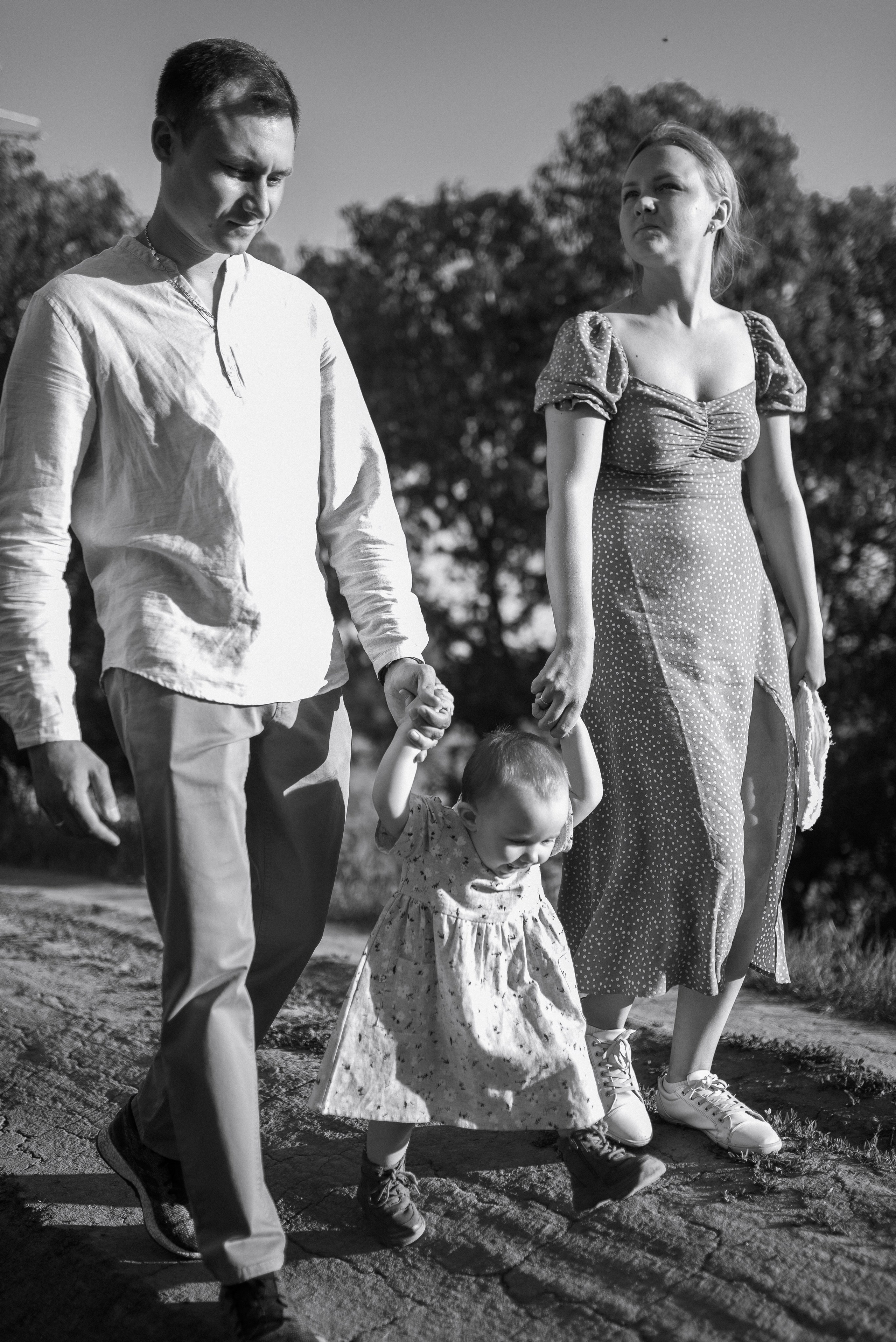 Трое в поле, не считая собаки. Семейный документальный фотограф в Волгограде Мариэта Додина