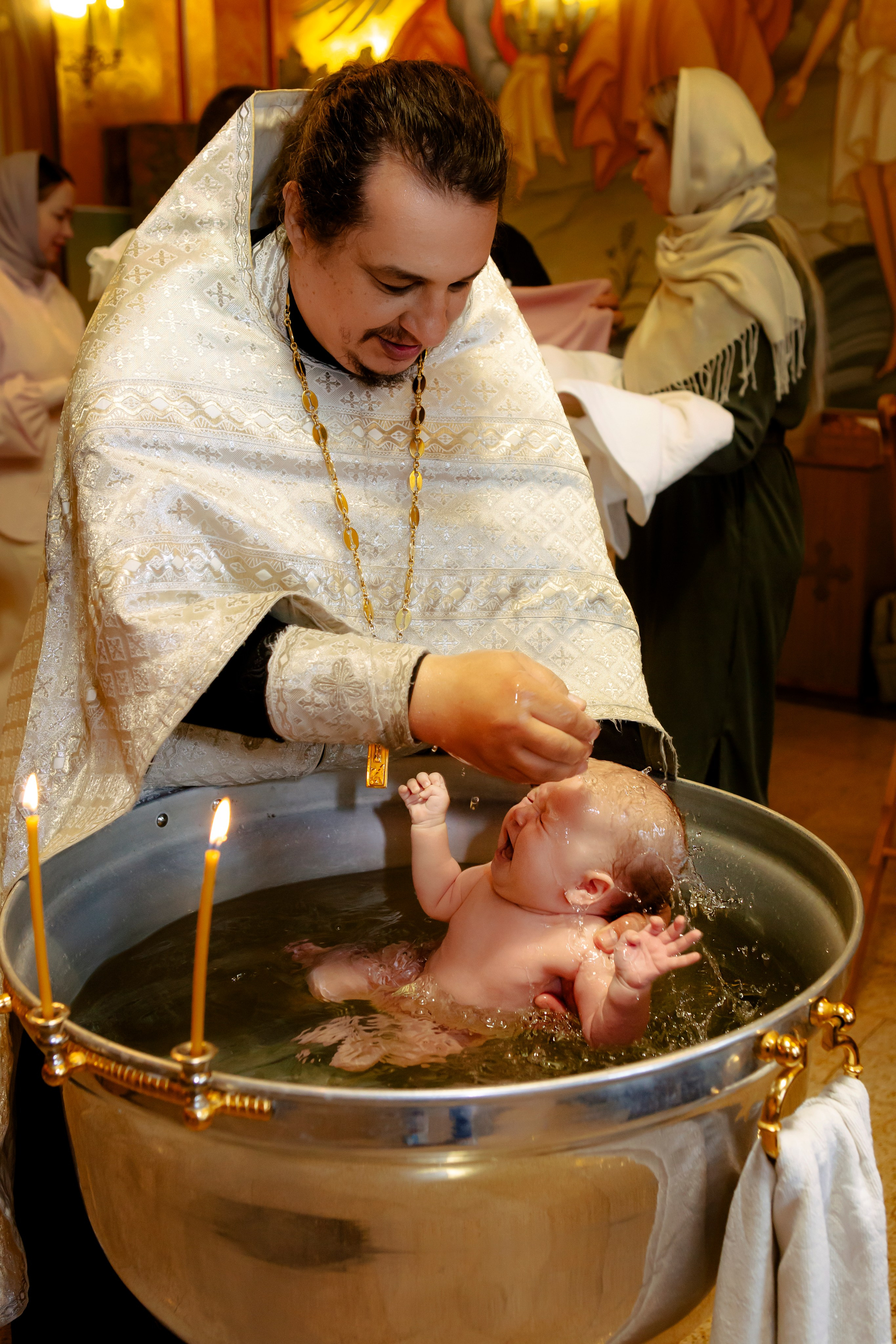 Таинство крещения и венчания. Фотограф в Подольске