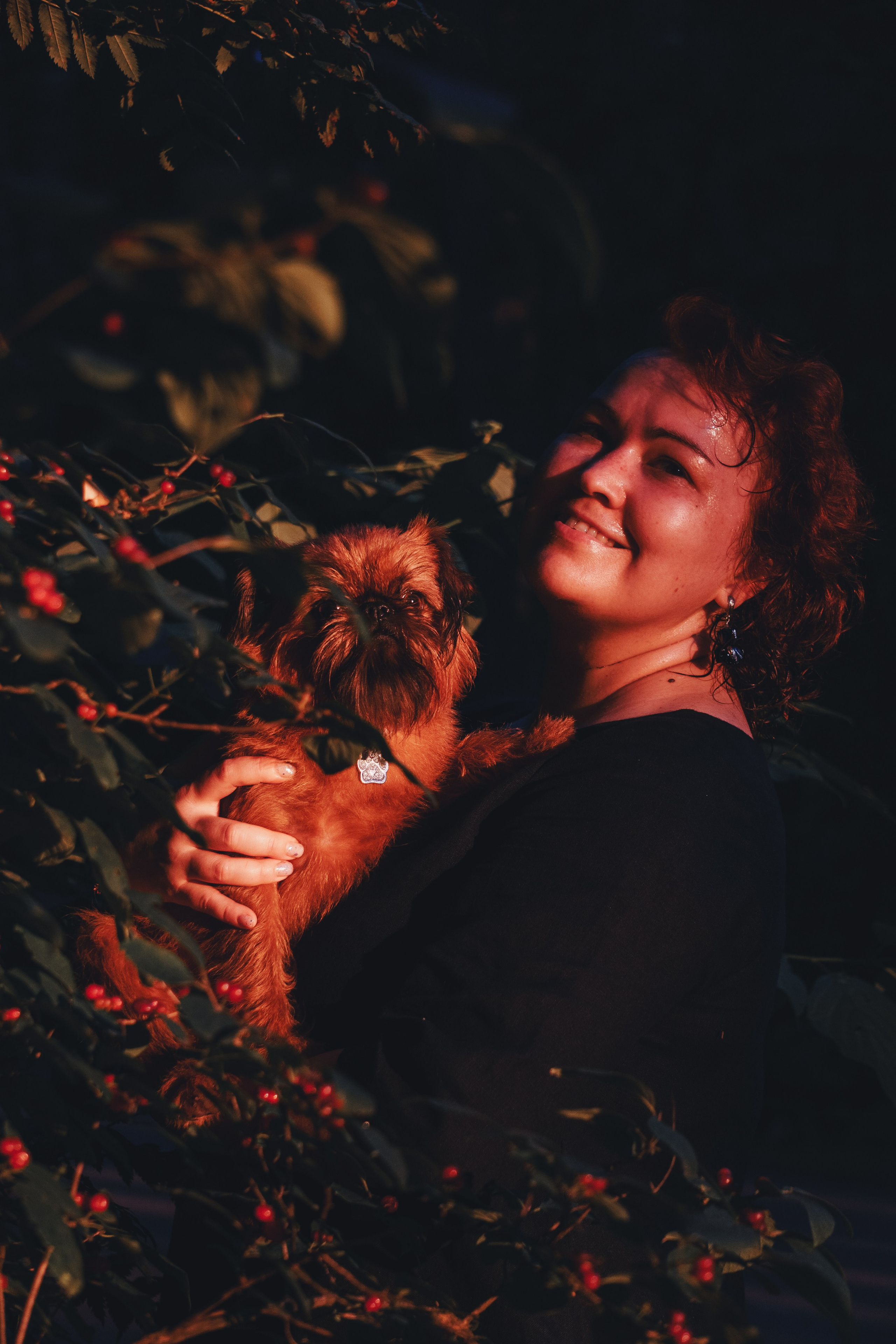 Катя и Яшма. Фотограф-анималист Ксения Воробьева, Москва