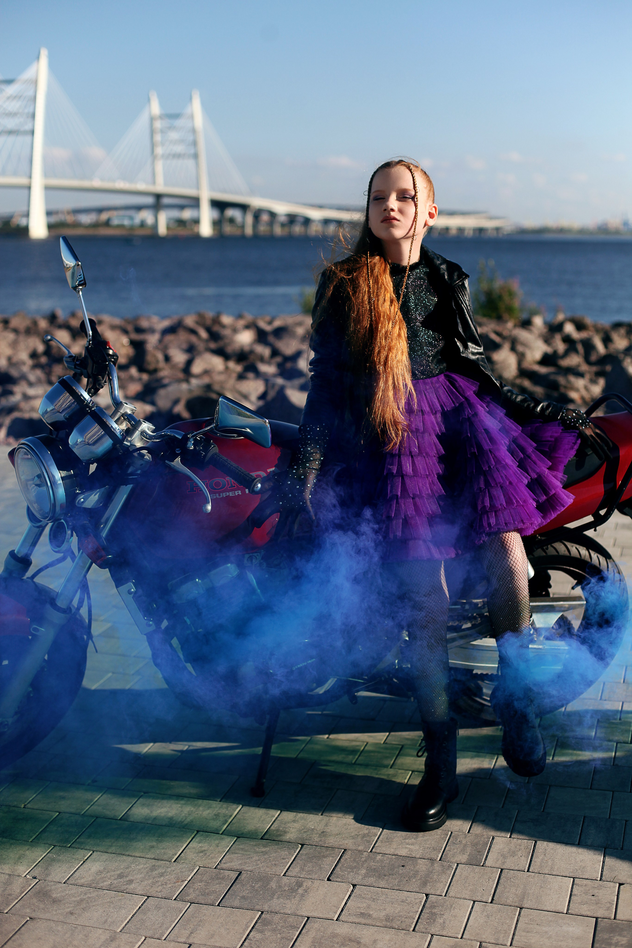 Фотопроект «Мото и дым»