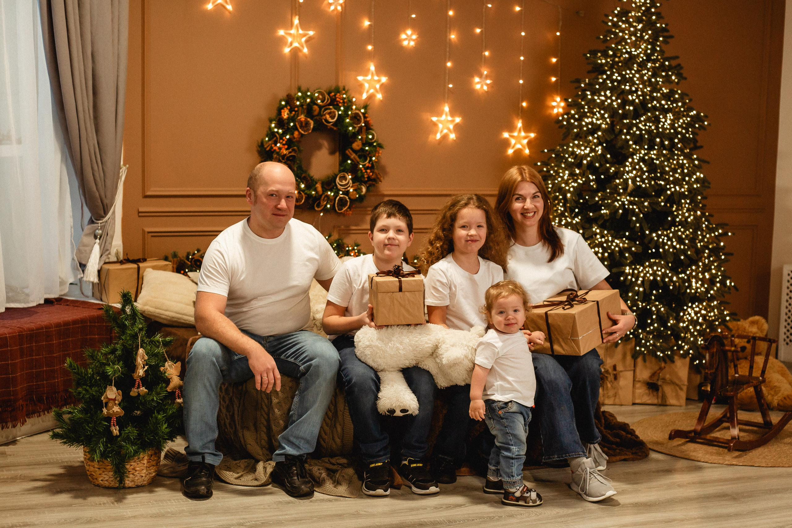 НОВОГОДНИЕ. Фотограф крещений, семейный фотограф Приходько Ксения